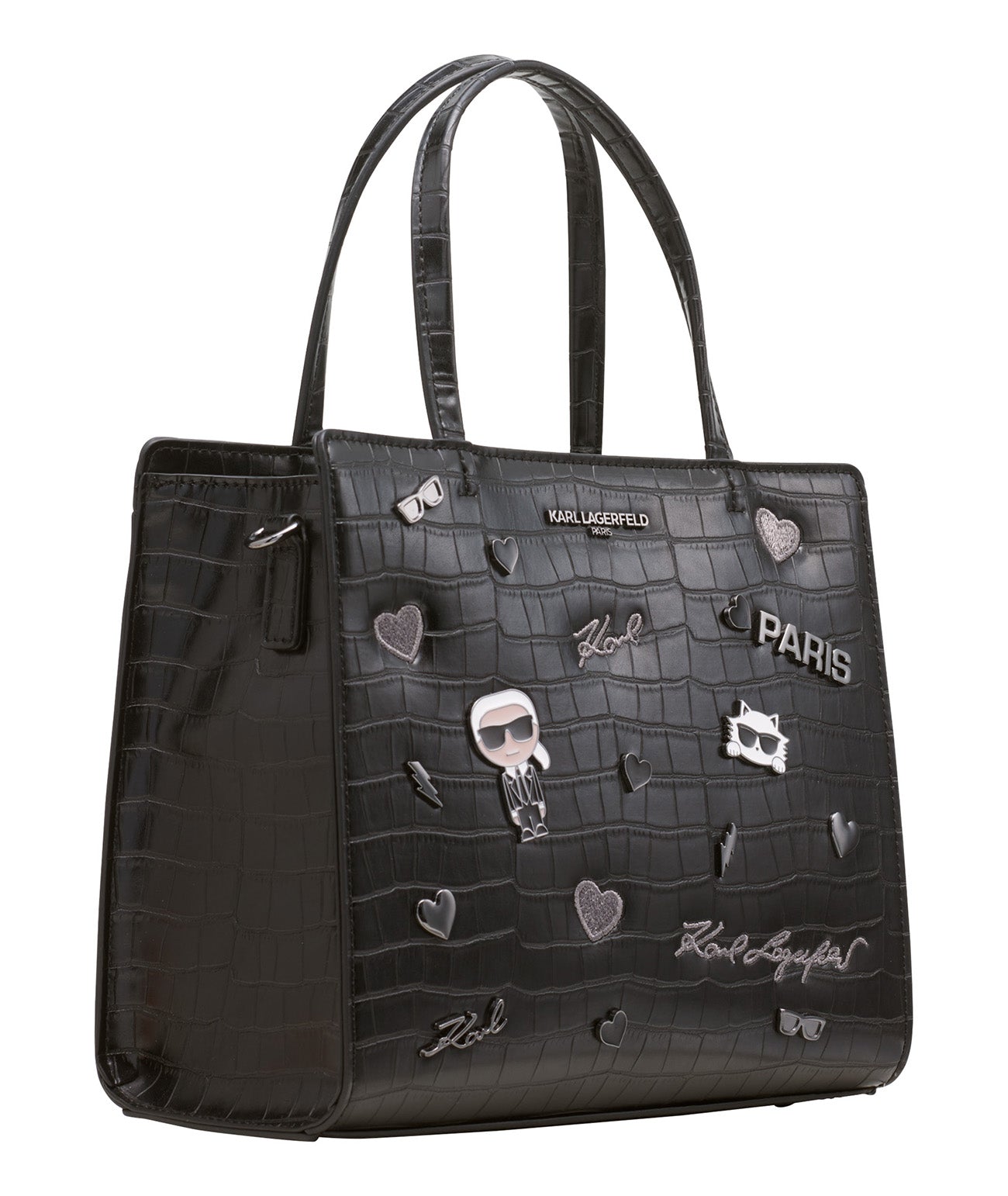 MAYBELLE PINS SATCHEL | Karl Lagerfeld Paris