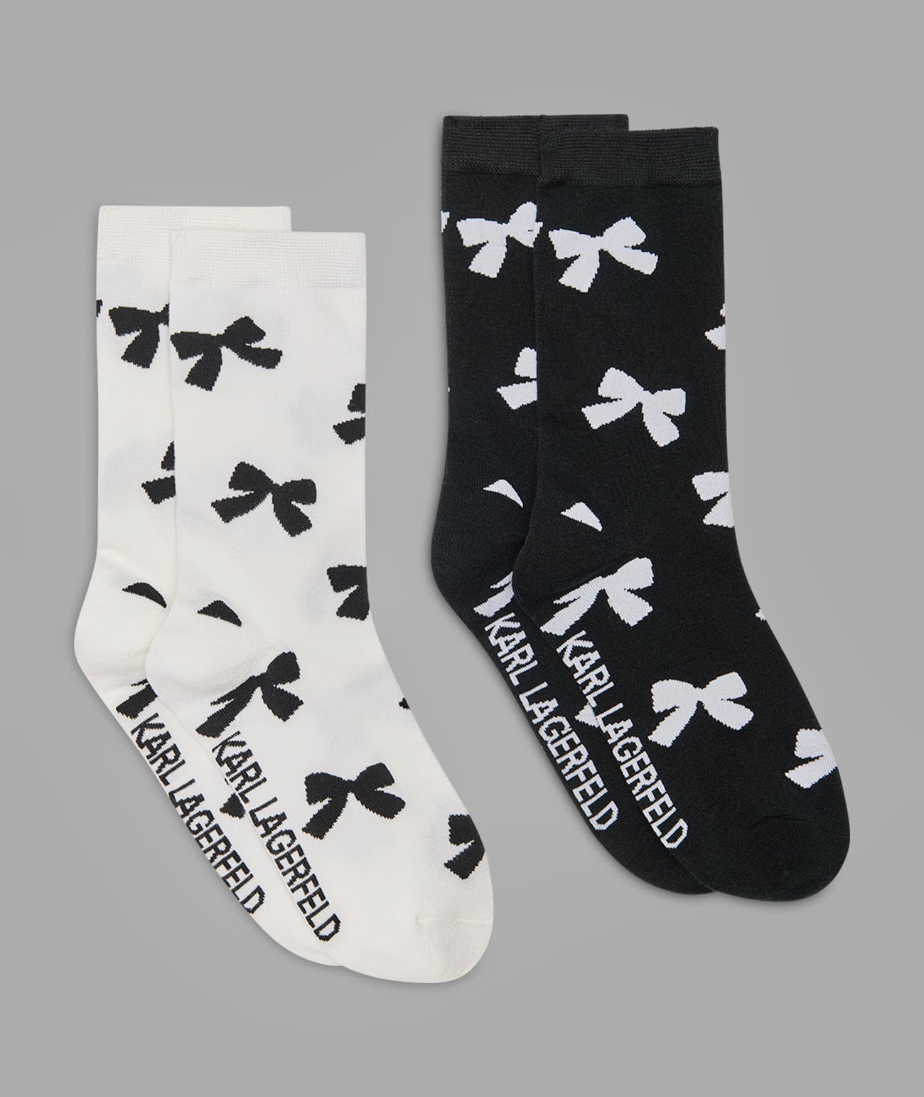 2 PACK BOW CREW SOCK View 1 | Gifts Under $50