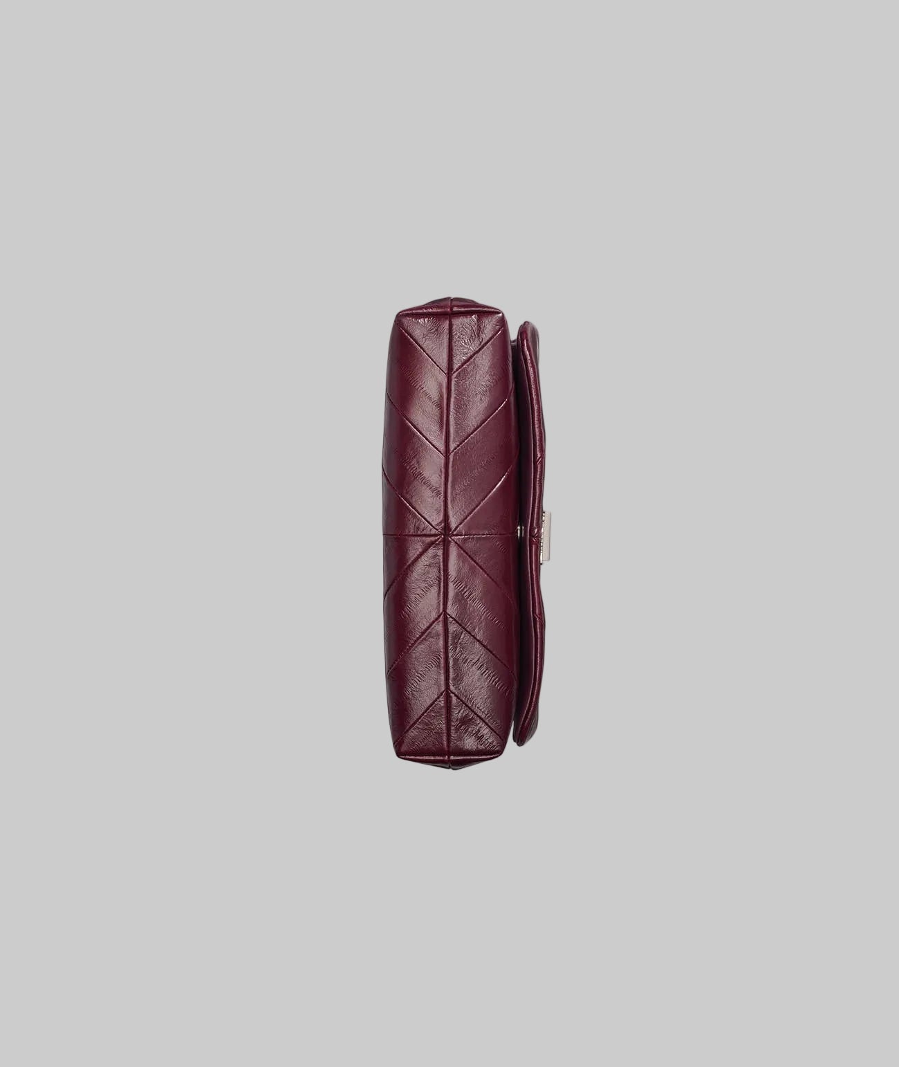 LAFAYETTE CHEVRON EEL SHOULDER PLUM VIEW 5 | Women's Shoulder Bags