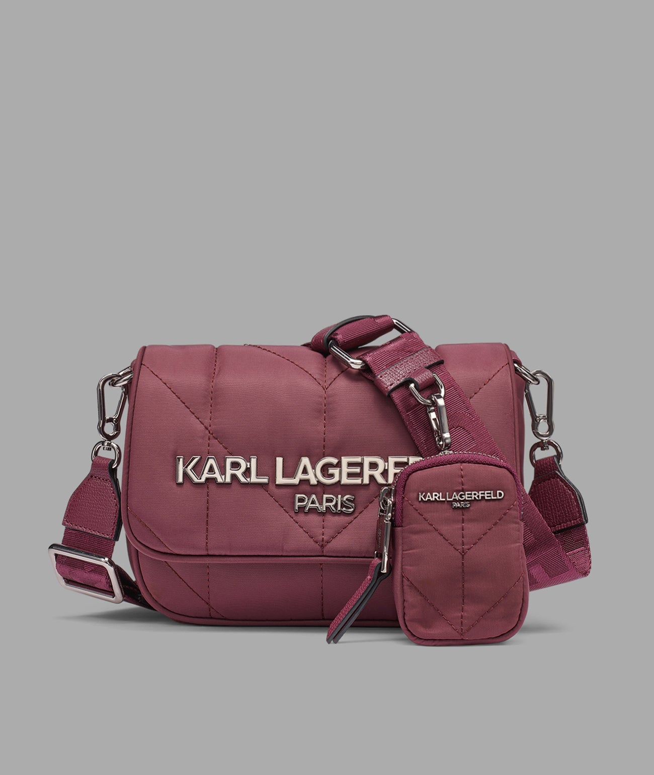 VOYAGE LOGO CROSSBODY VIEW 1