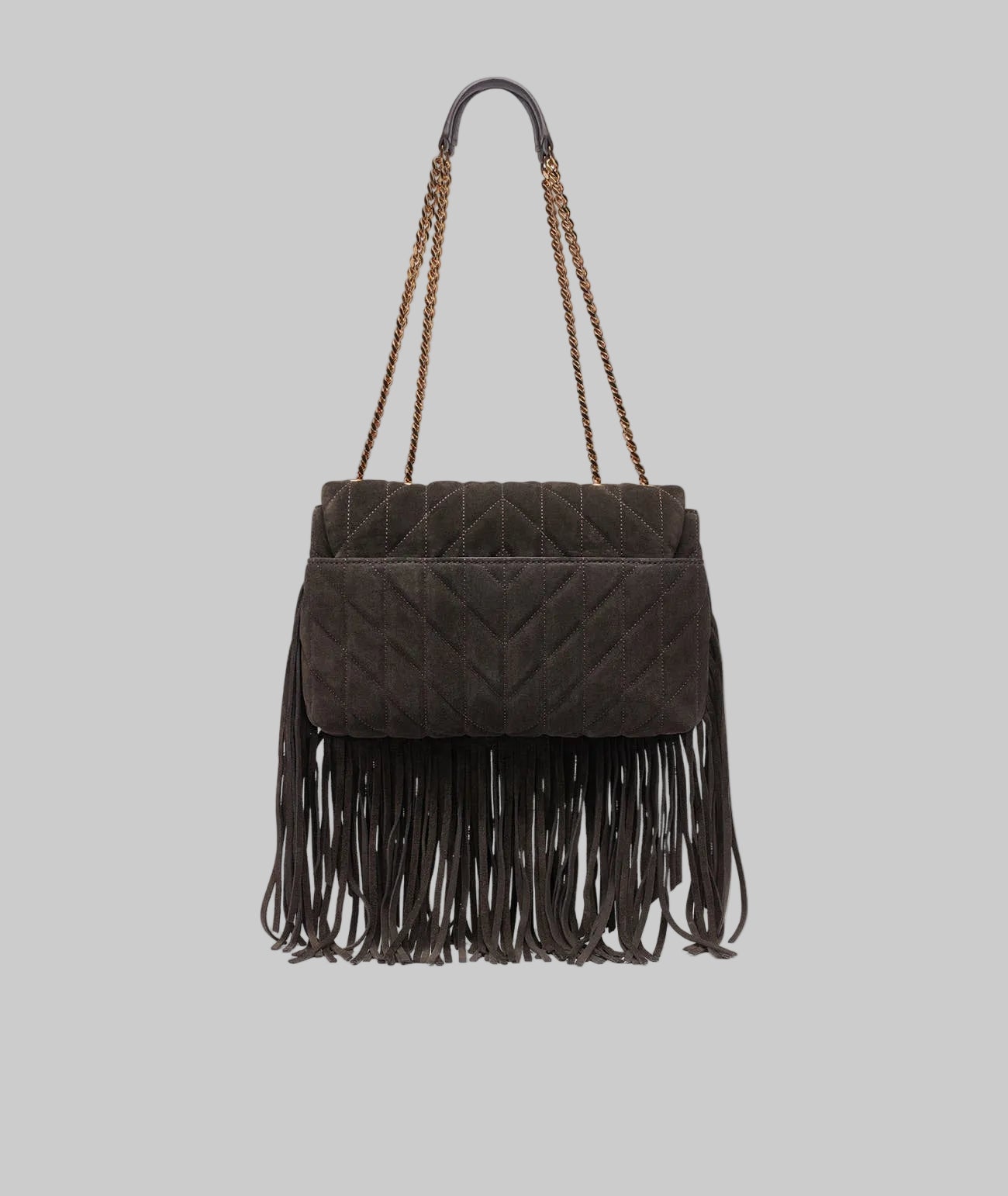 LAFAYETTE SUEDE FRINGE SHOULDER VIEW 3