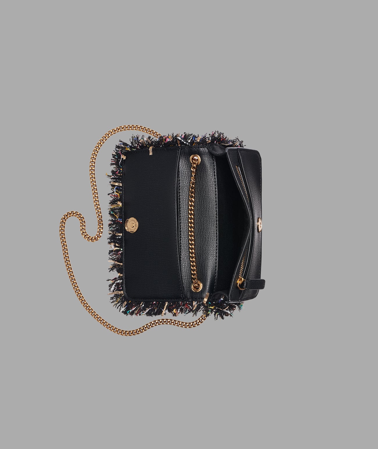 KOSETTE TWEED CROSSBODY WITH BROCHE VIEW 4