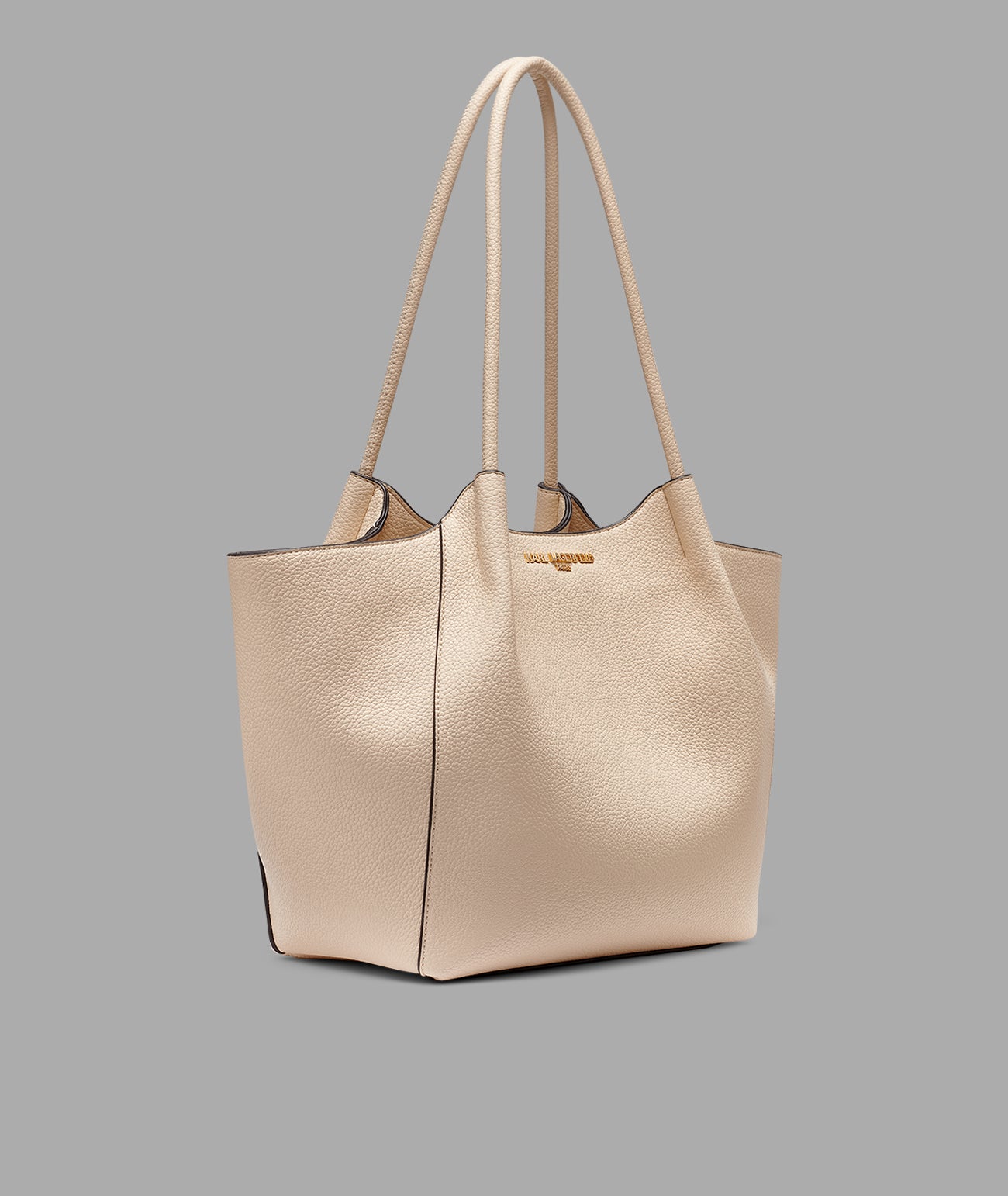 CROIX TOTE WITH KARL POM VIEW 2