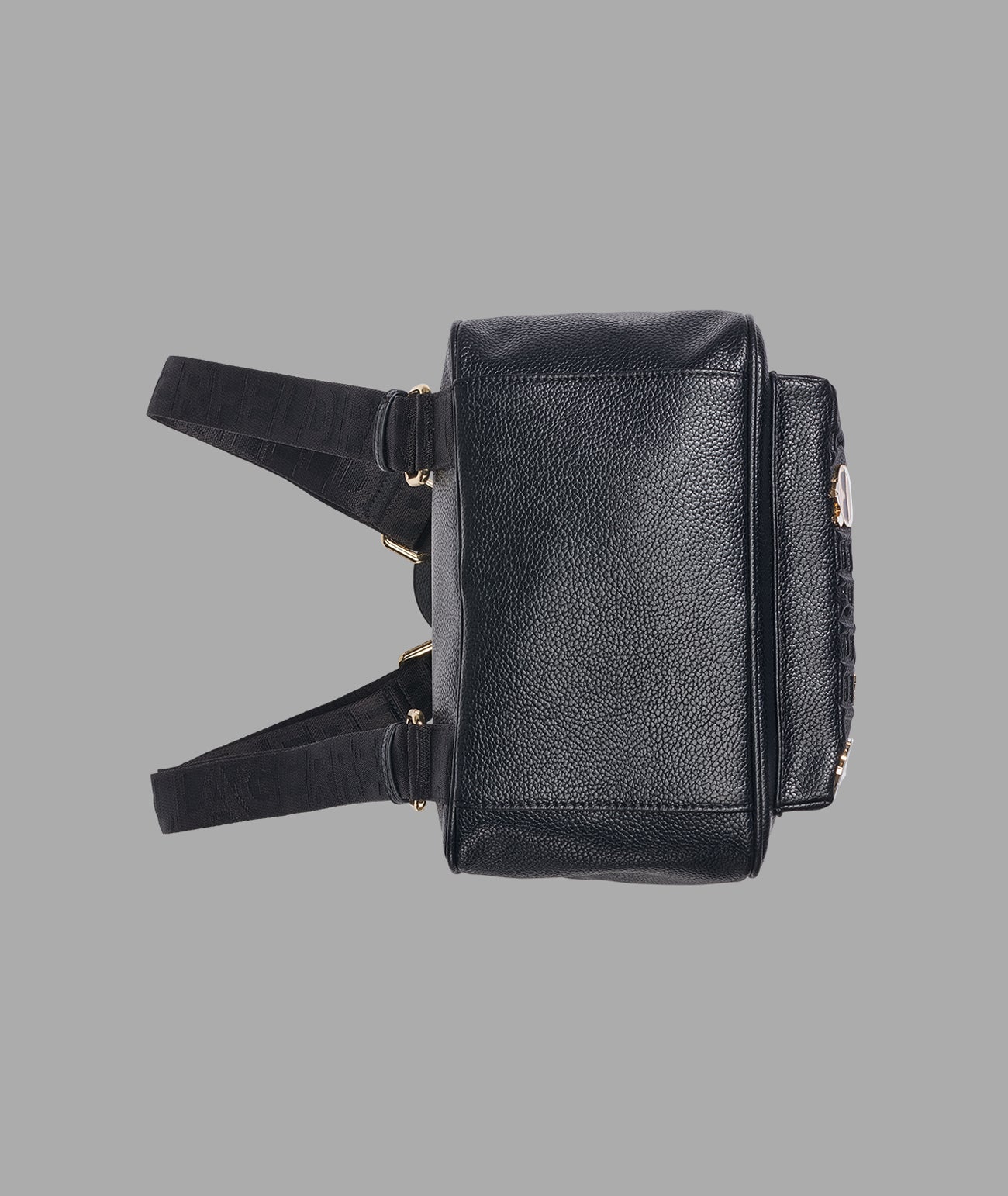 KHLOE BACKPACK DEBOSS LOGO VIEW 5 | Dress and Handbag Essentials