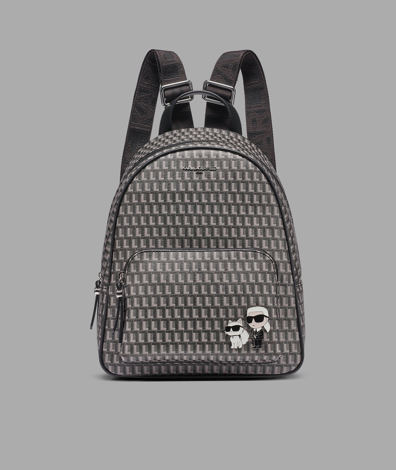 KHLOE MONOGRAM BACKPACK View 1 | Dress and Handbag Essentials