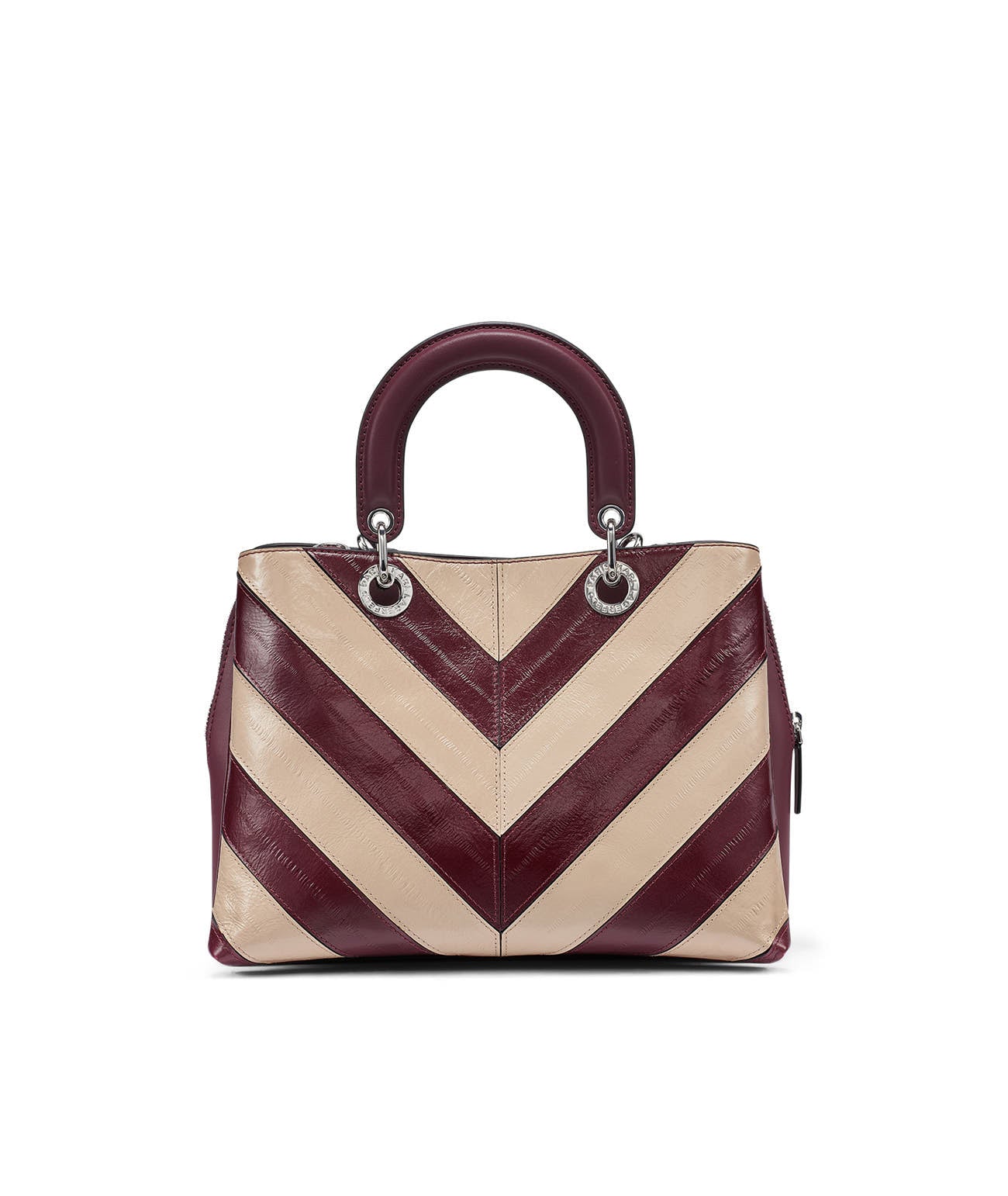 BENOITE CHEVRON EEL SATCHEL VIEW 3
