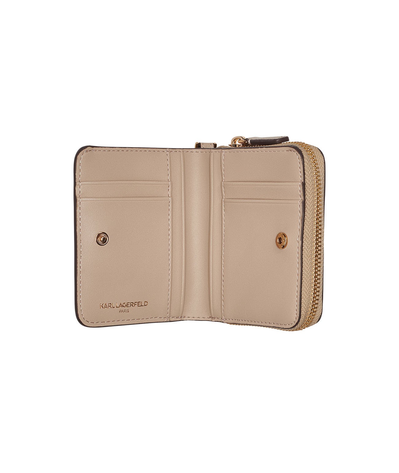 SMALL ZIP WALLET WITH CATE PINS VIEW 4