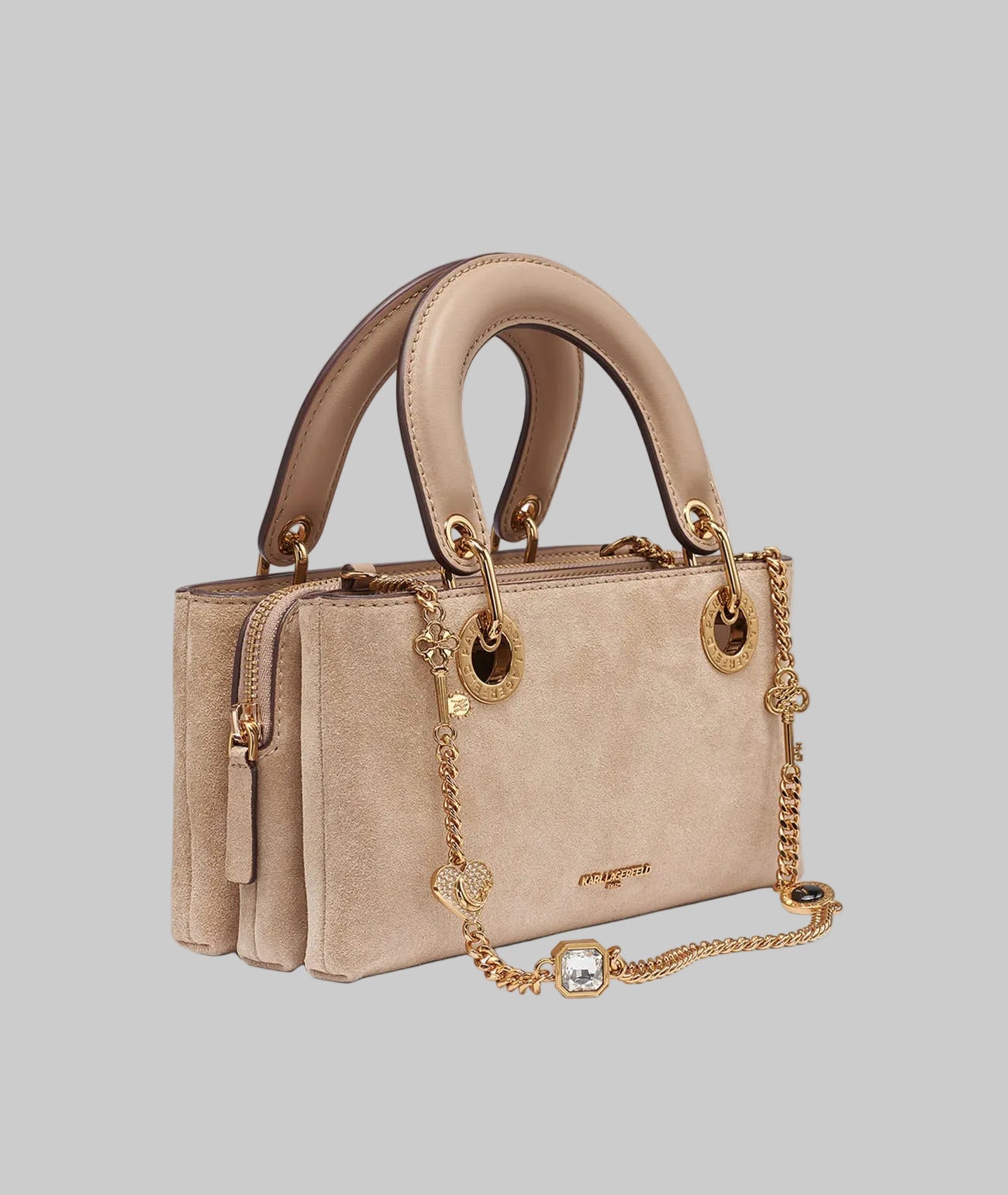BENOITE SUEDE SHOULDER CAP View 2 | Dress and Handbag Essentials