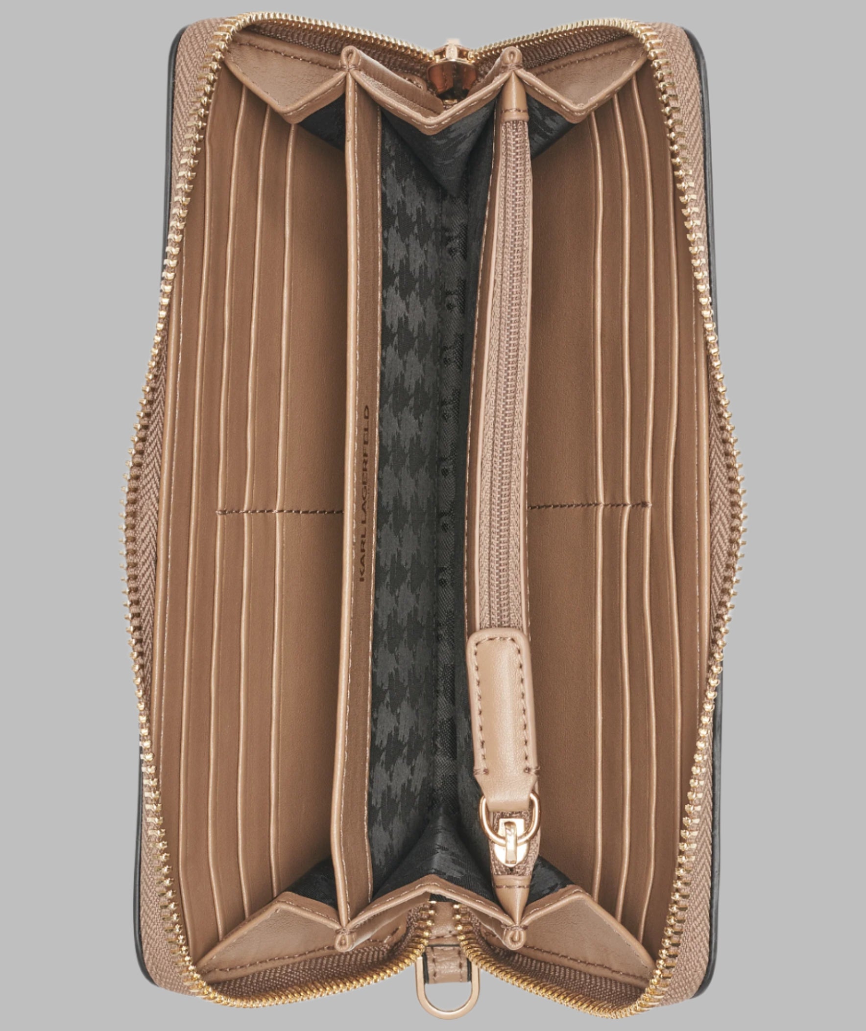 Large Zip Wallet With Pins | Wallets | Karl Lagerfeld Paris
