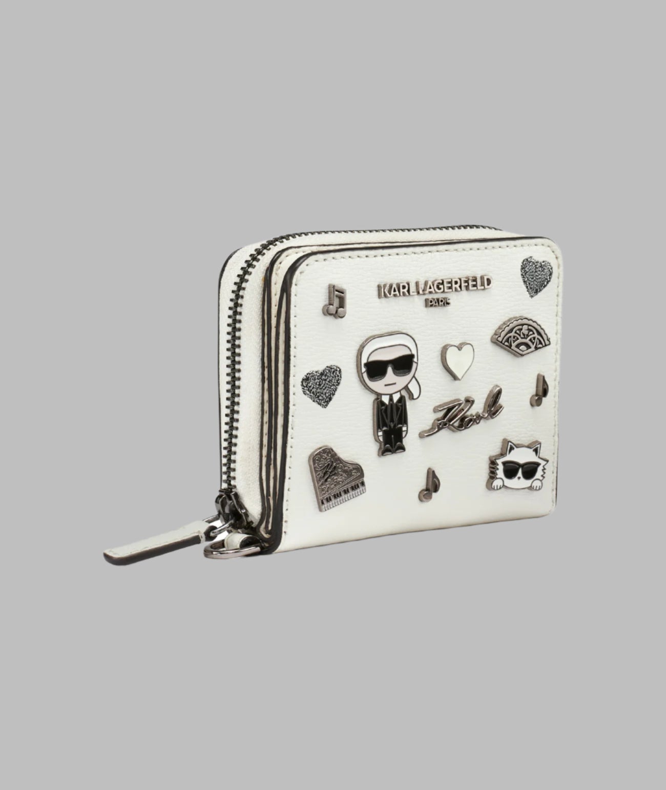 SMALL ZIP WALLET WITH PINS View 2 | Women's Sale