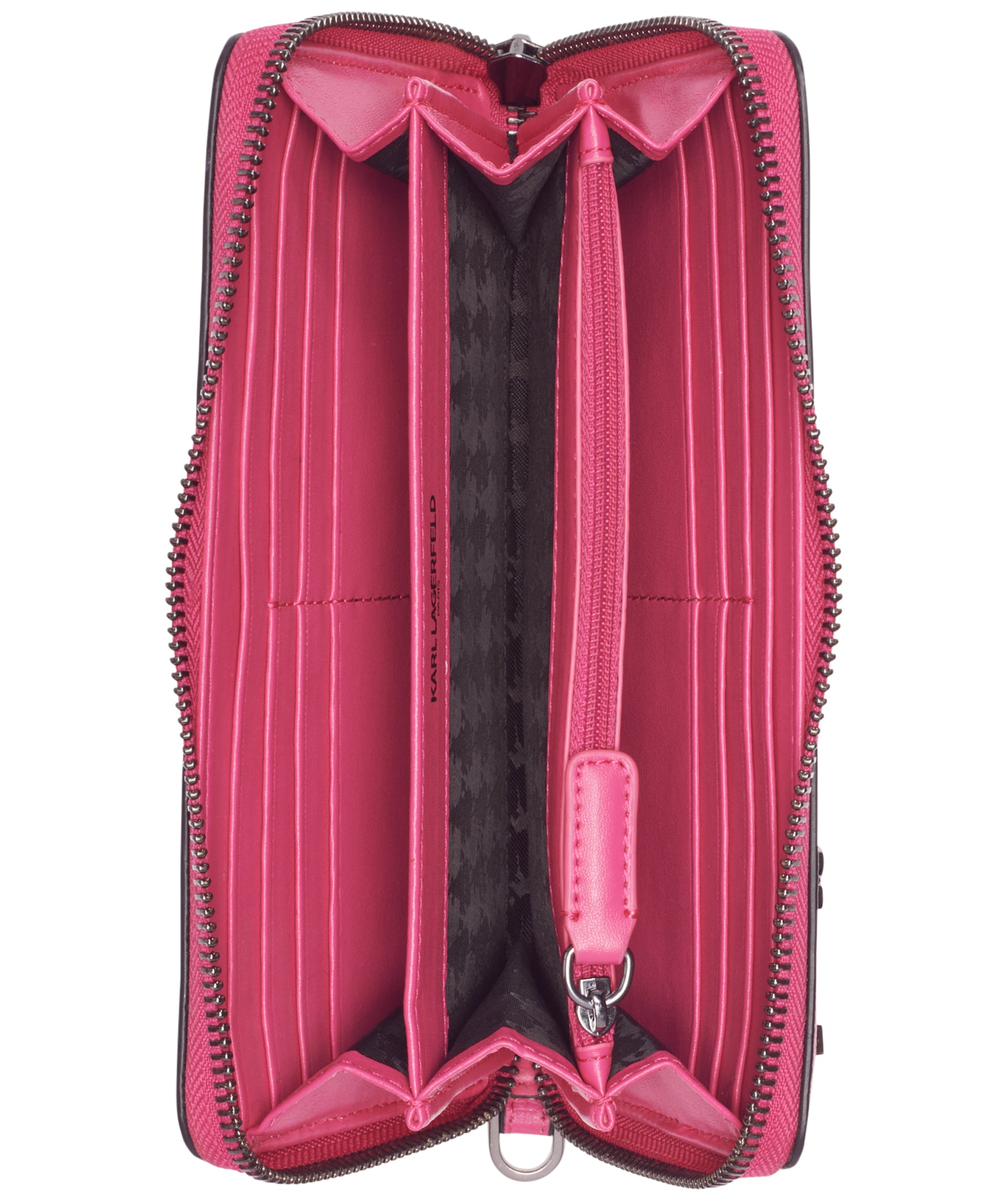 LARGE ZIP WALLET WITH PINS VIEW 4 | Valentine's Day Shop