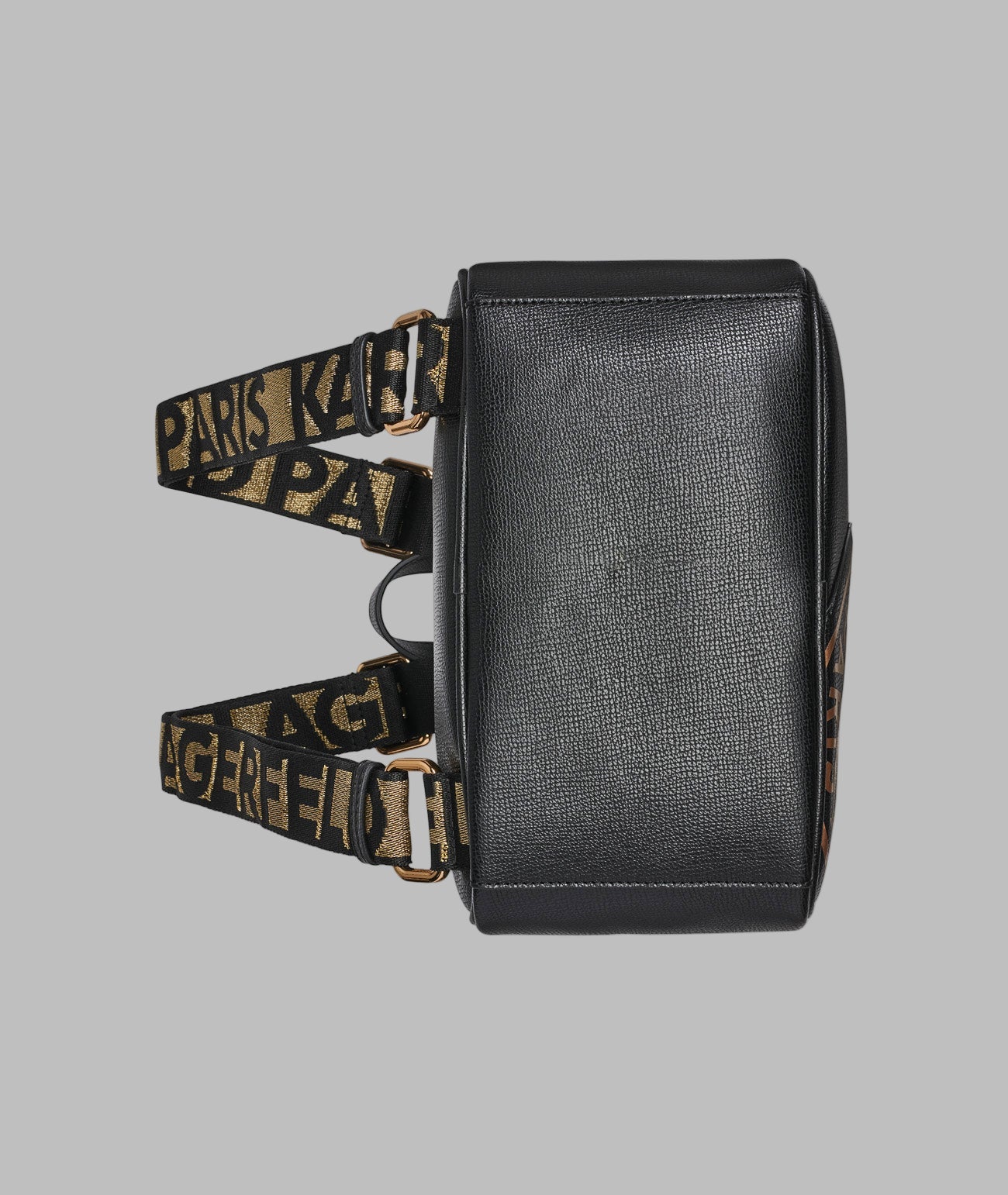 MAYBELLE BACKPACK BLACK WITH WHITE LOGO VIEW 5 | Women's Sale