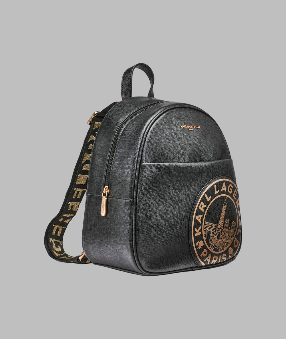 Karl Lagerfeld Backpack Logo White