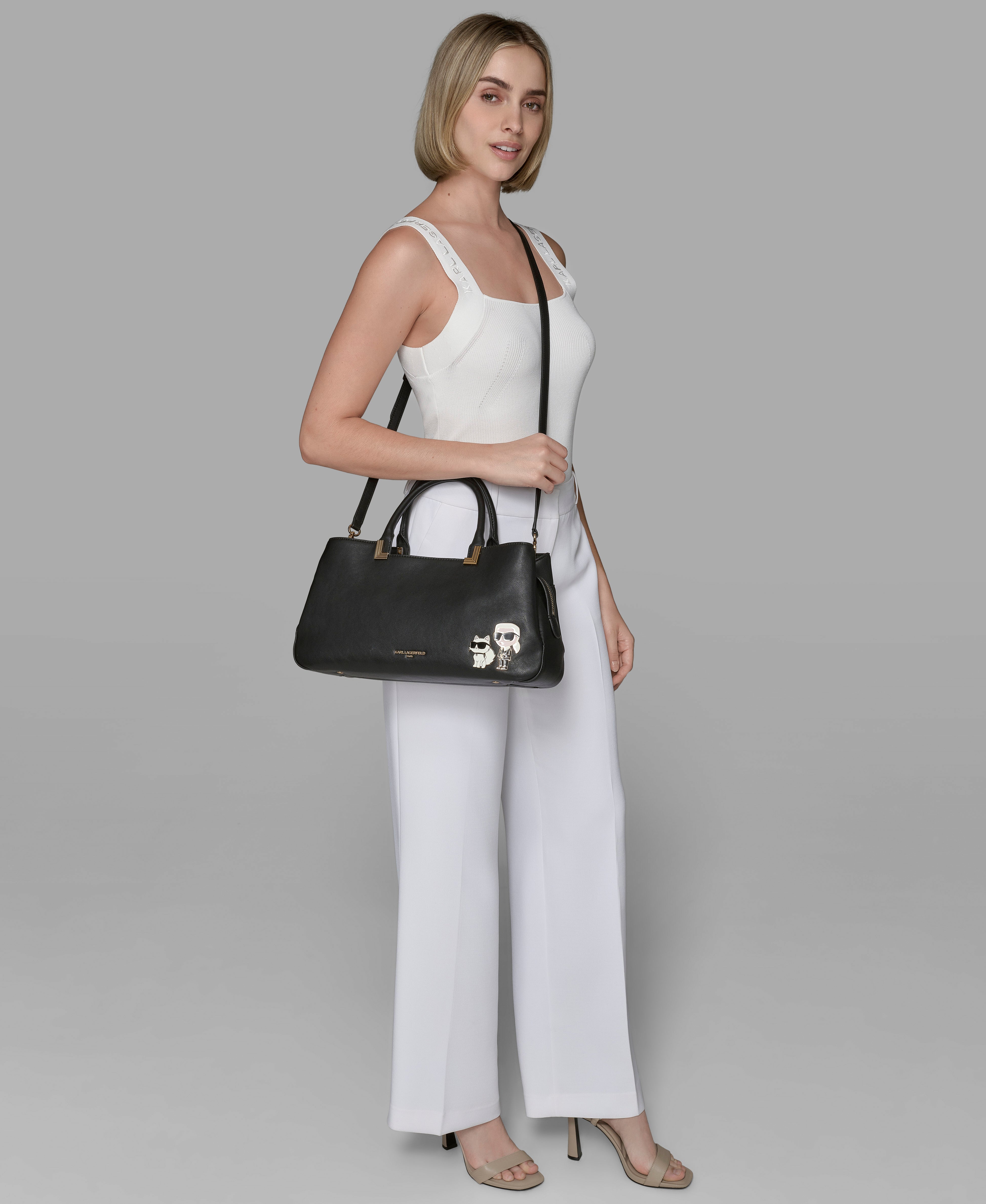 MERIBEL SATCHEL WITH PINS VIEW 7 | Women's Bags Sale