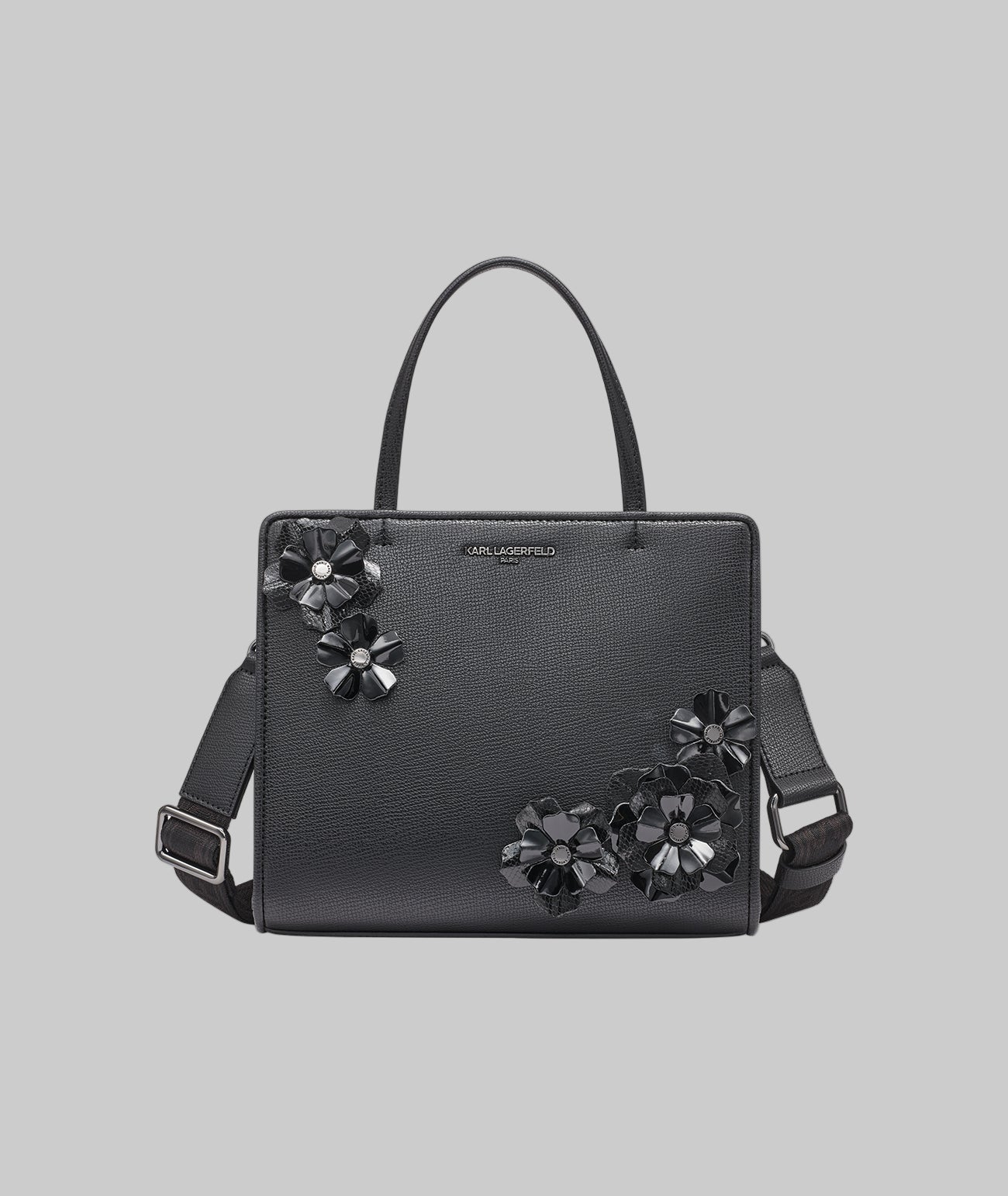 MAYBELLE TOP HANDLE SATCHEL WITH FLOWERS View 1 | Women's Sale