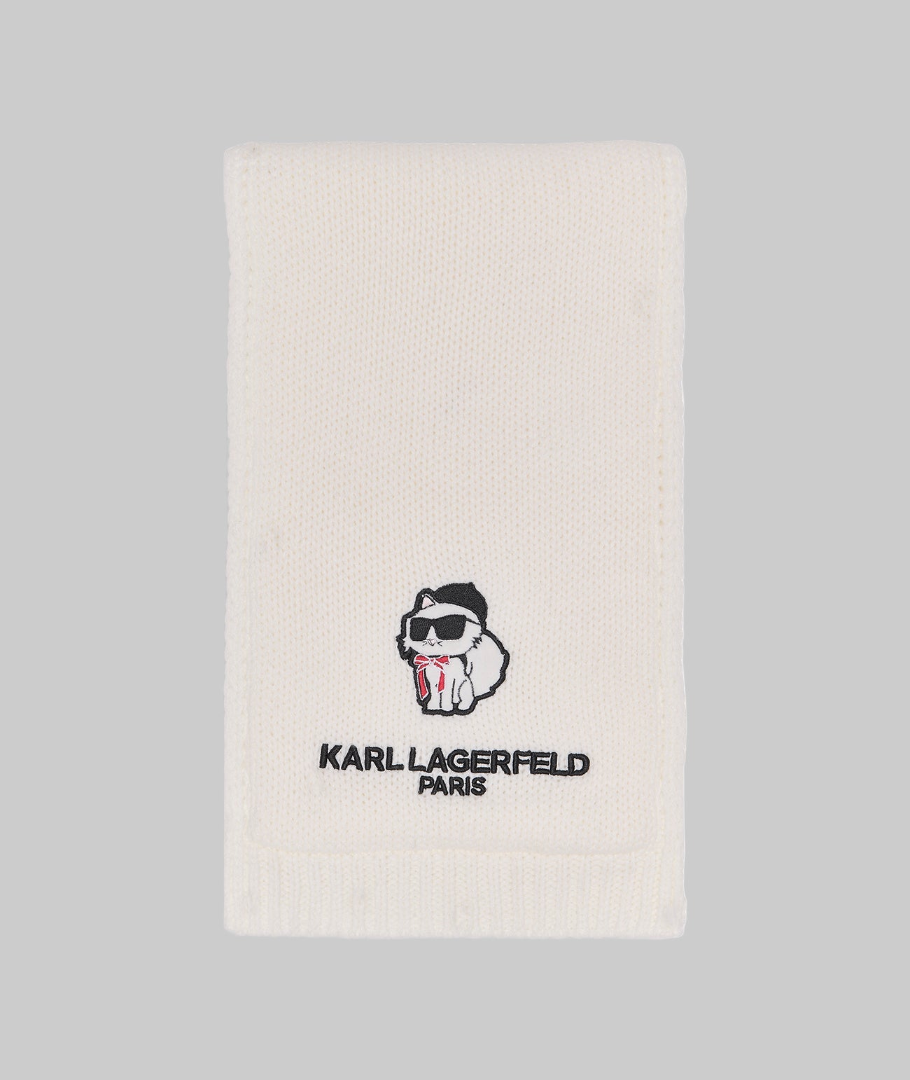 Sassy Choupette Lined Scarf | Karl Lagerfeld Paris
