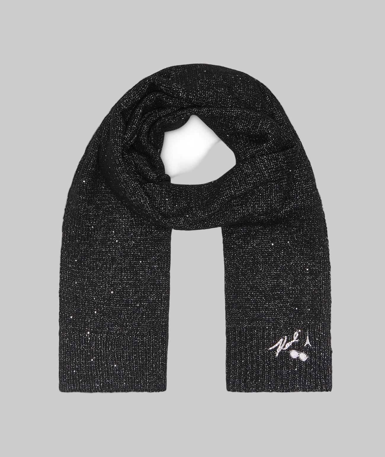 Sequin Yarn Scarf | Karl Lagerfeld Paris