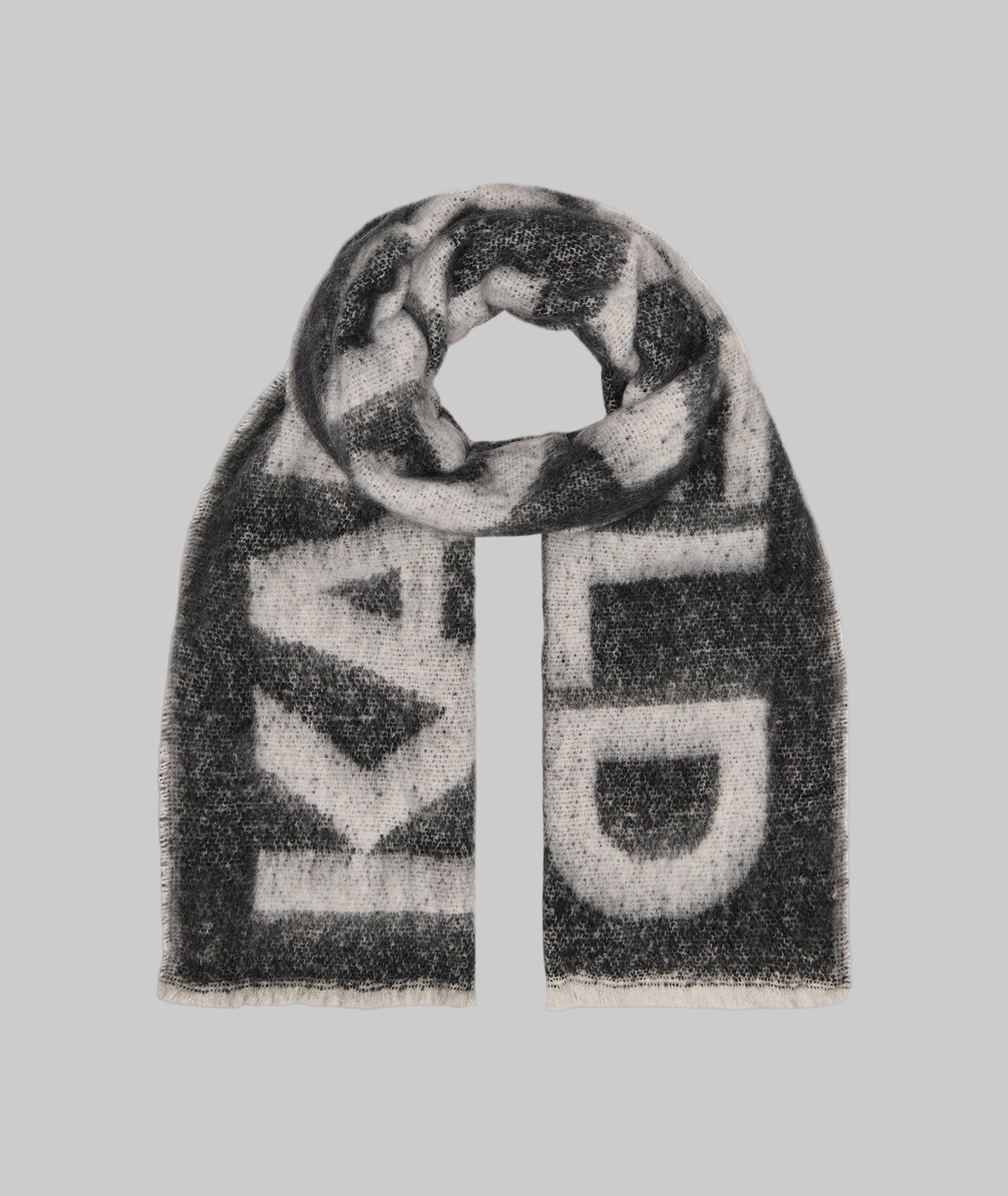LOGO FLUFFY BLANKET SCARF View 1 | Women's Accessories