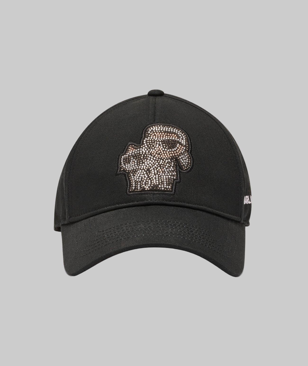 KARL & CHOUP RHINESTONE BASEBALL CAP View 1 | Products