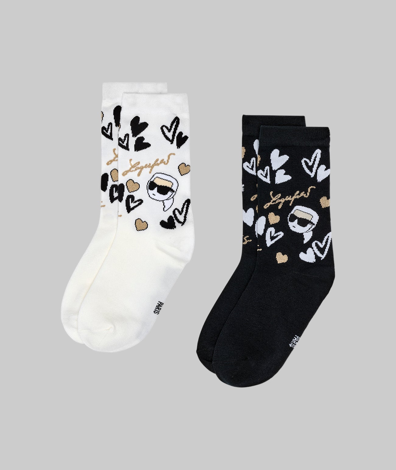 KARL ICONS CREW SOCK 2-PACK View 2 | Women's Accessories