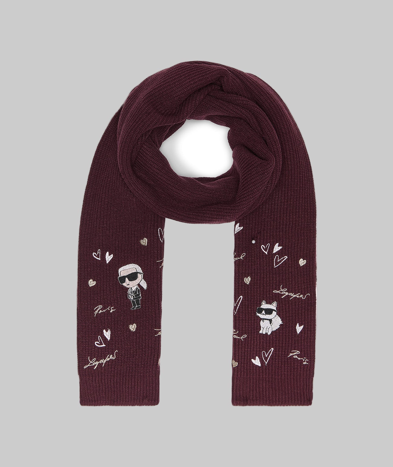 KARL ICONS SCARF View 1 | Women's Accessories