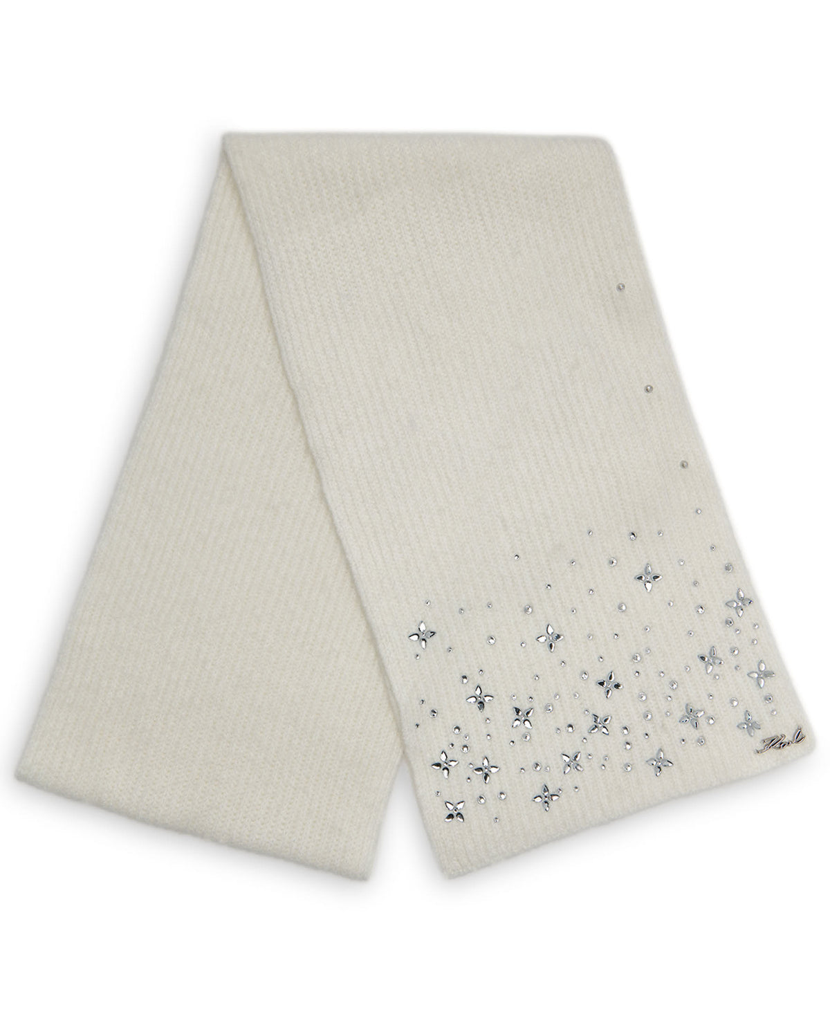 KRYSTAL KARL STUD SCARF VIEW 2