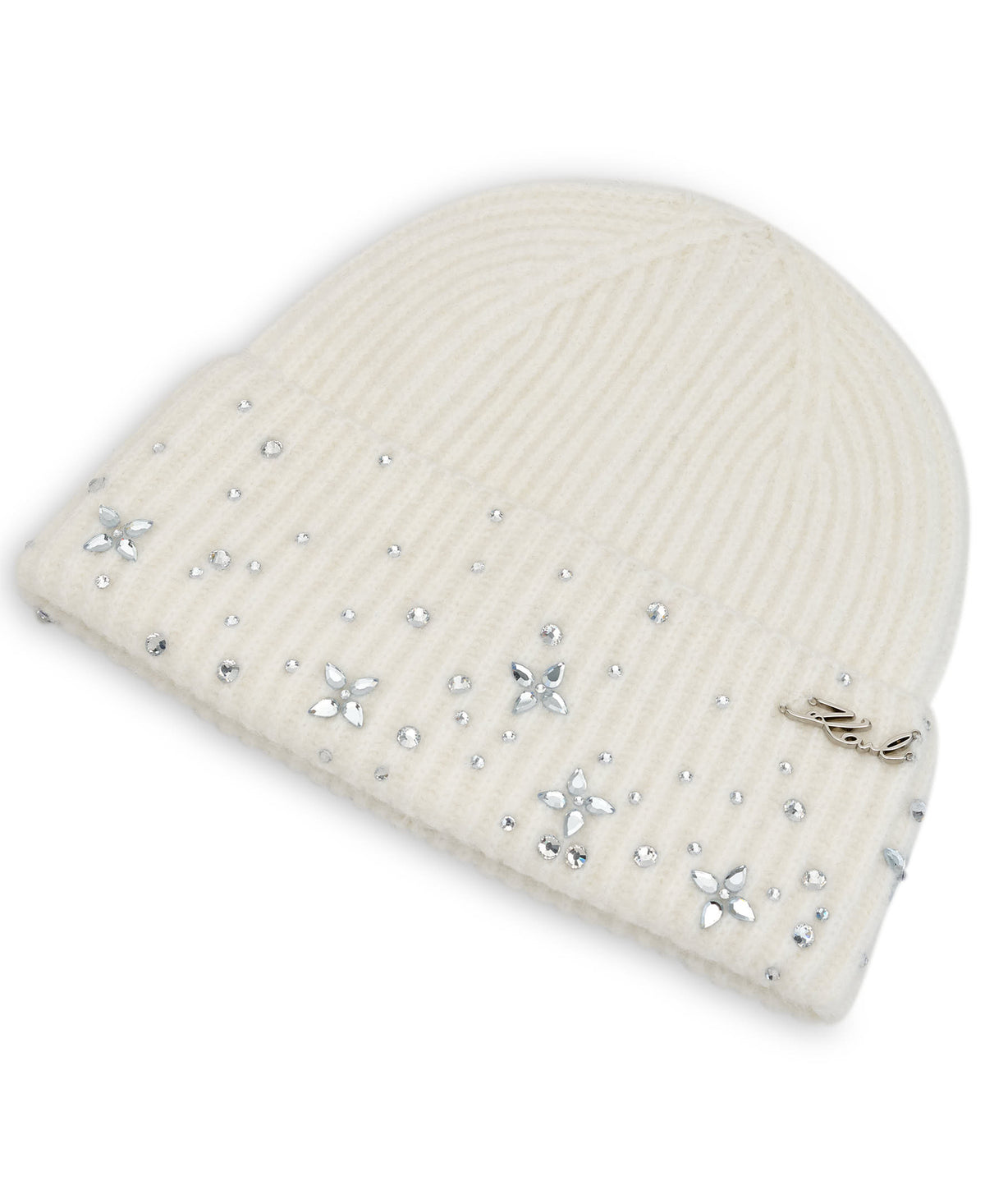 KRYSTAL KARL STUD BEANIE VIEW 3