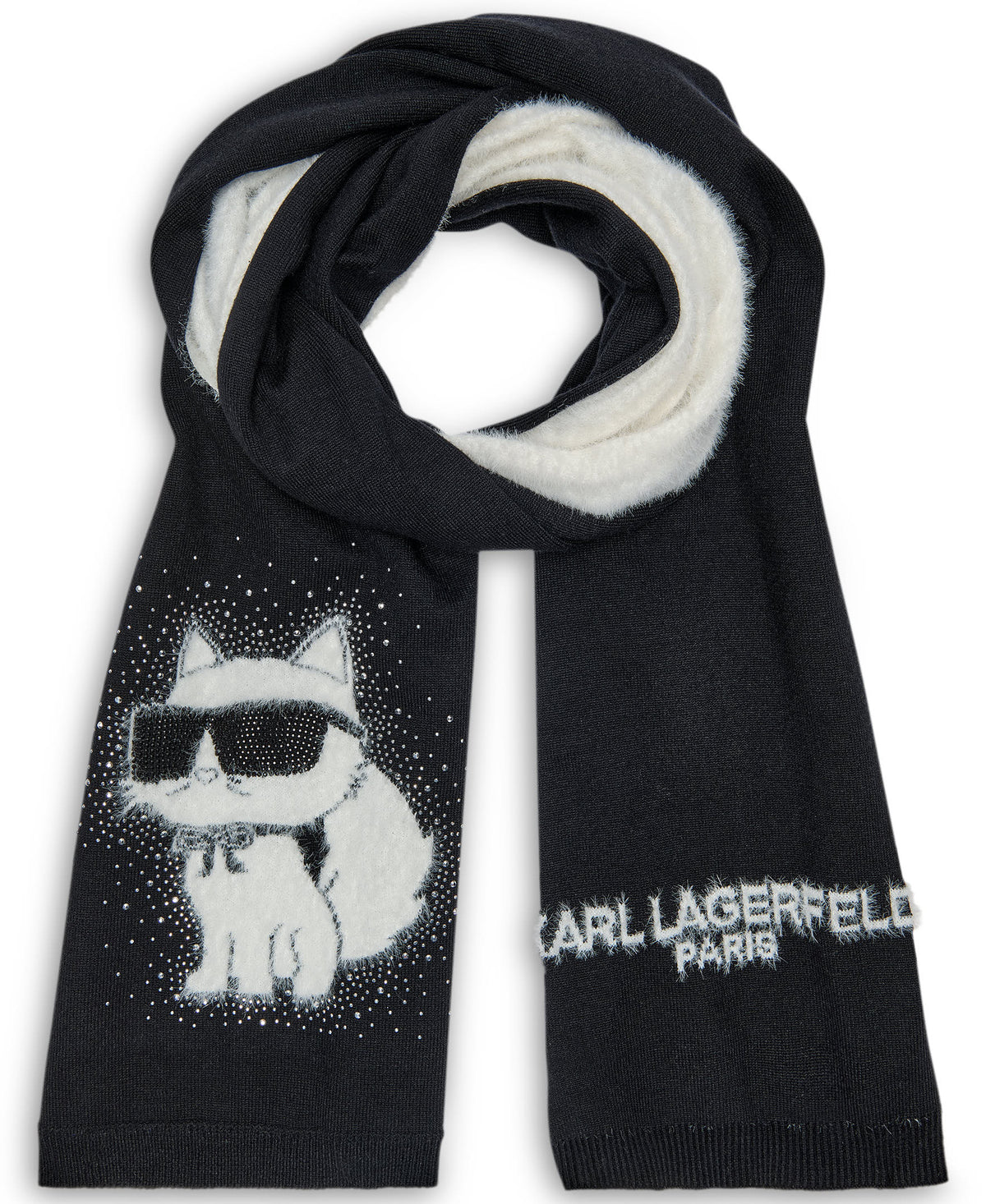 COZY CHOUPETTE BLANKET SCARF VIEW 1