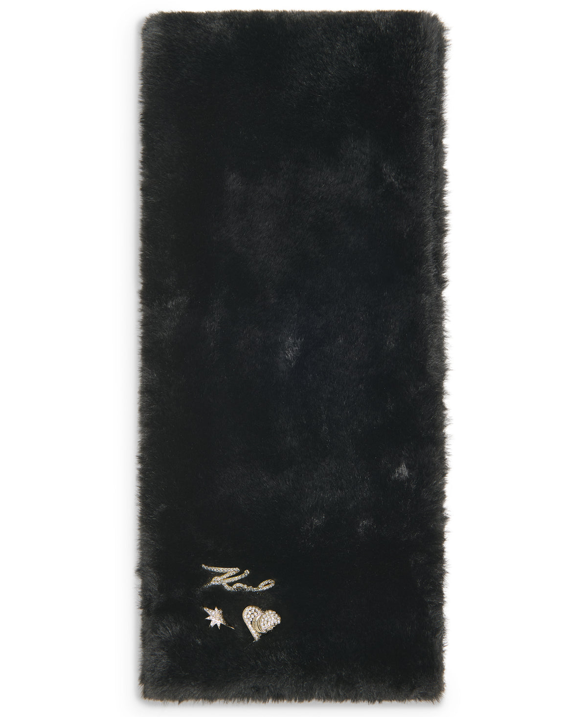 FAUX FUR PULL THROUGH SCARF VIEW 3