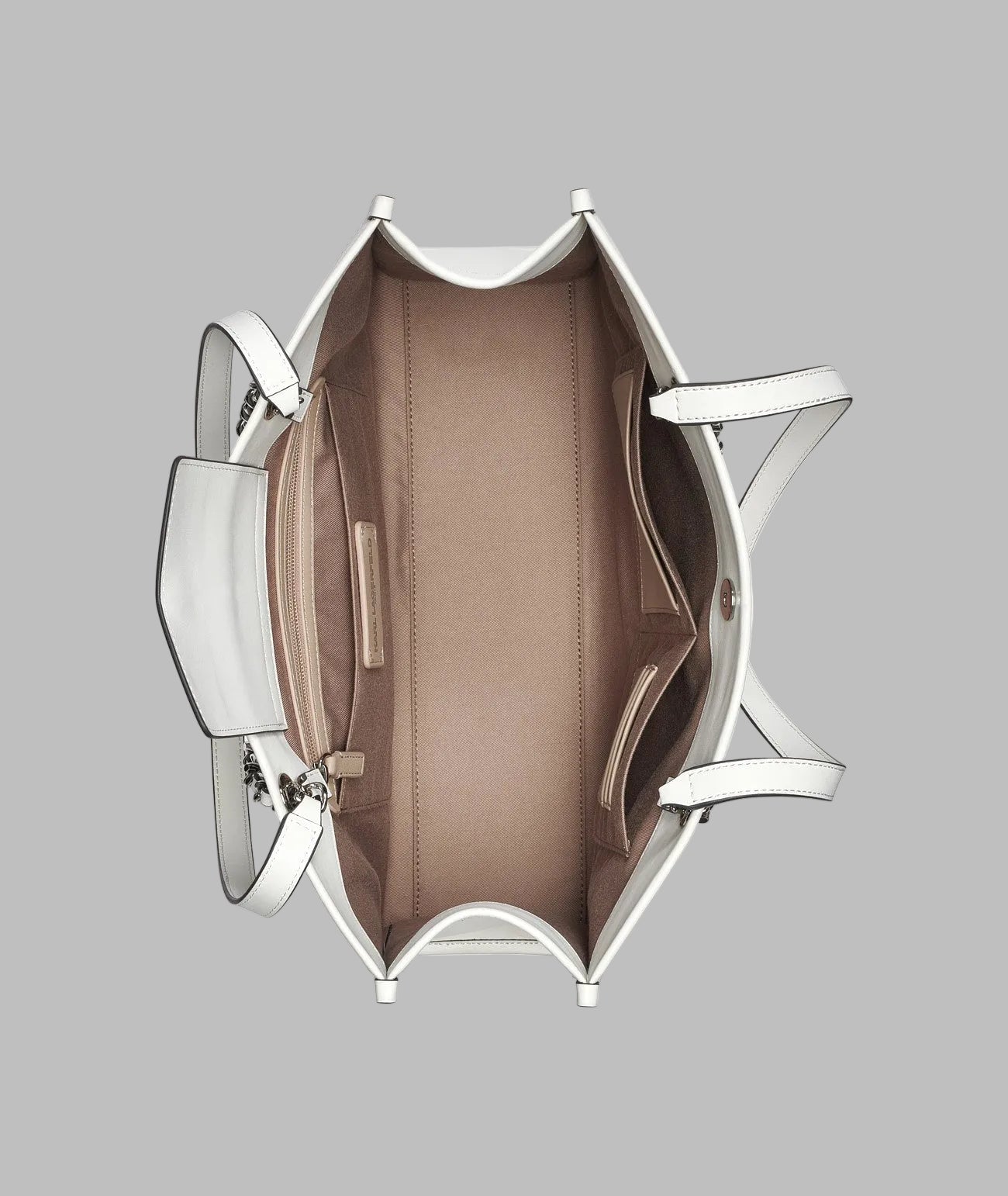 Savoie Large Leather Tote | Totes | Karl Lagerfeld Paris
