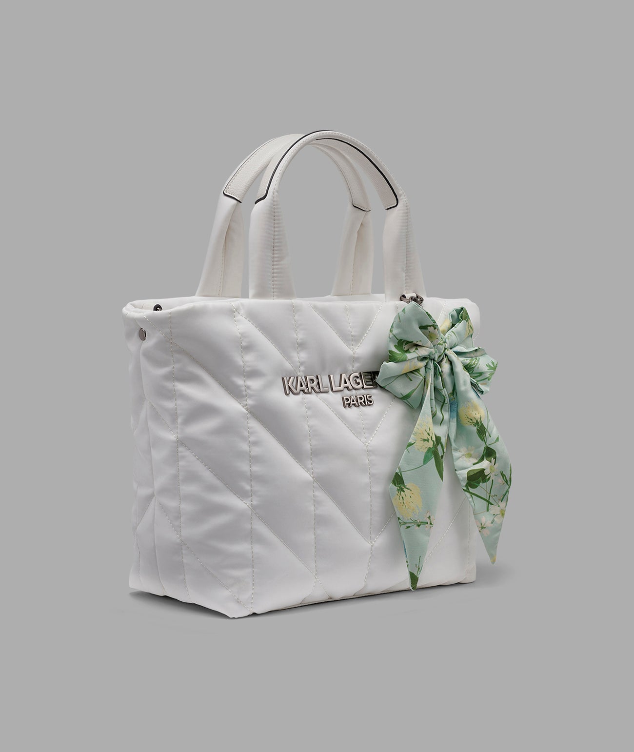 VOYAGE NYLON TOTE WITH BOW View 2 | Products