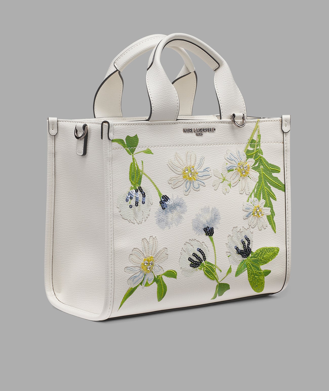 KRISTINA SMALL CROSSBODY CANVAS View 2 | The Handbag Edit