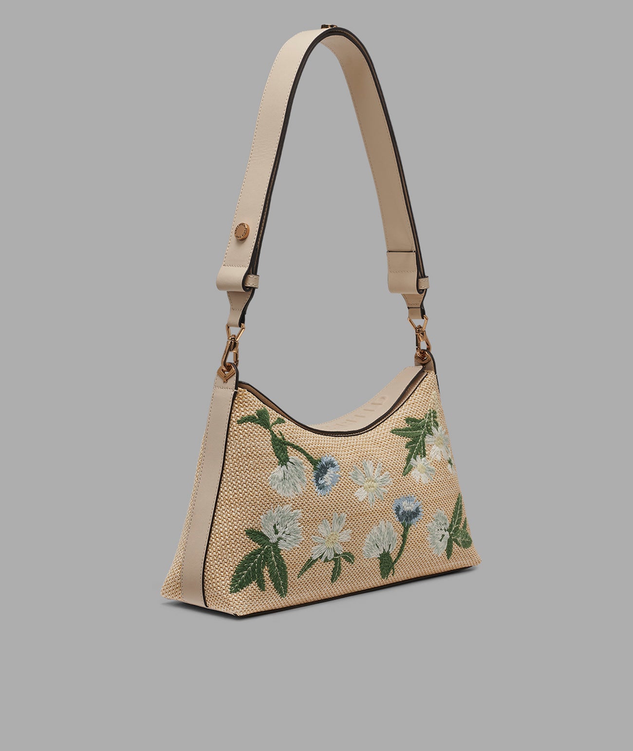 NIKOLE MINI EMBROIDERED FLORAL CROSSBODY View 2 | Products