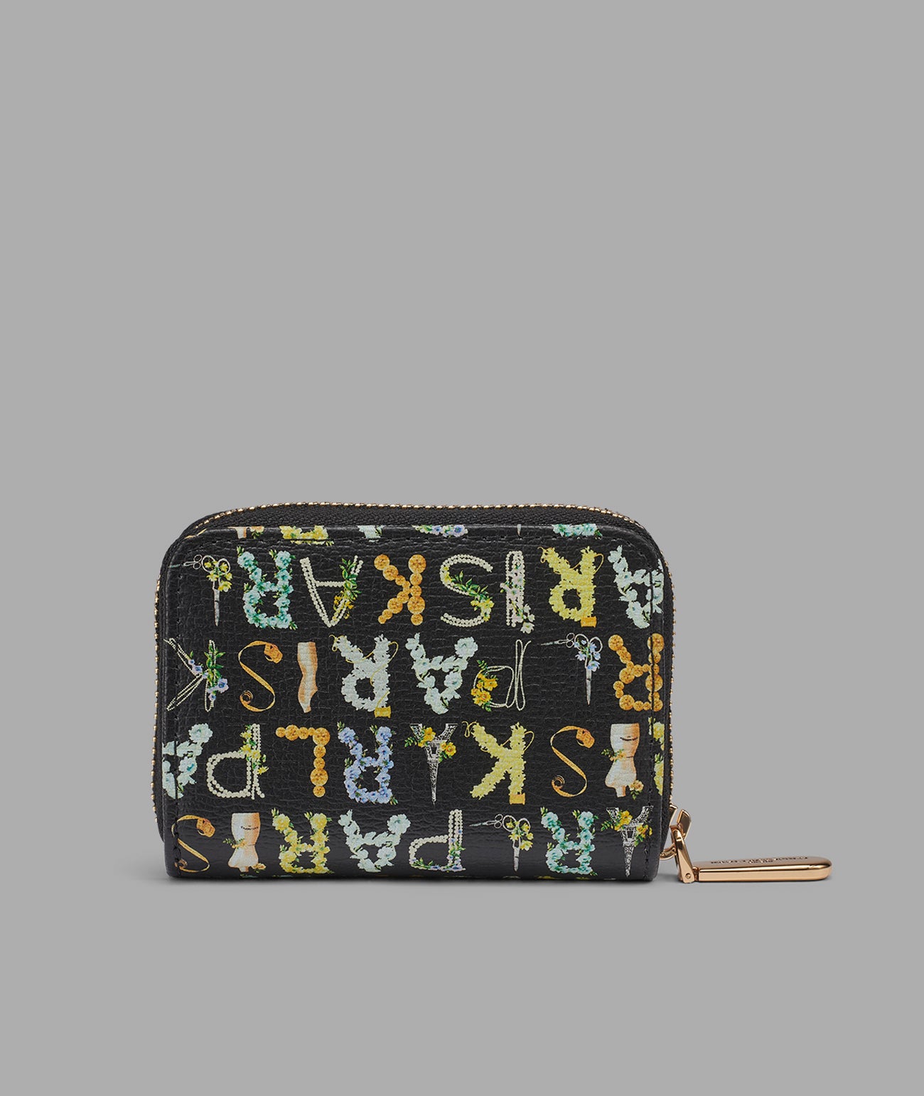 ZIP WALLET WITH KARL ATELIER LOGO VIEW 3