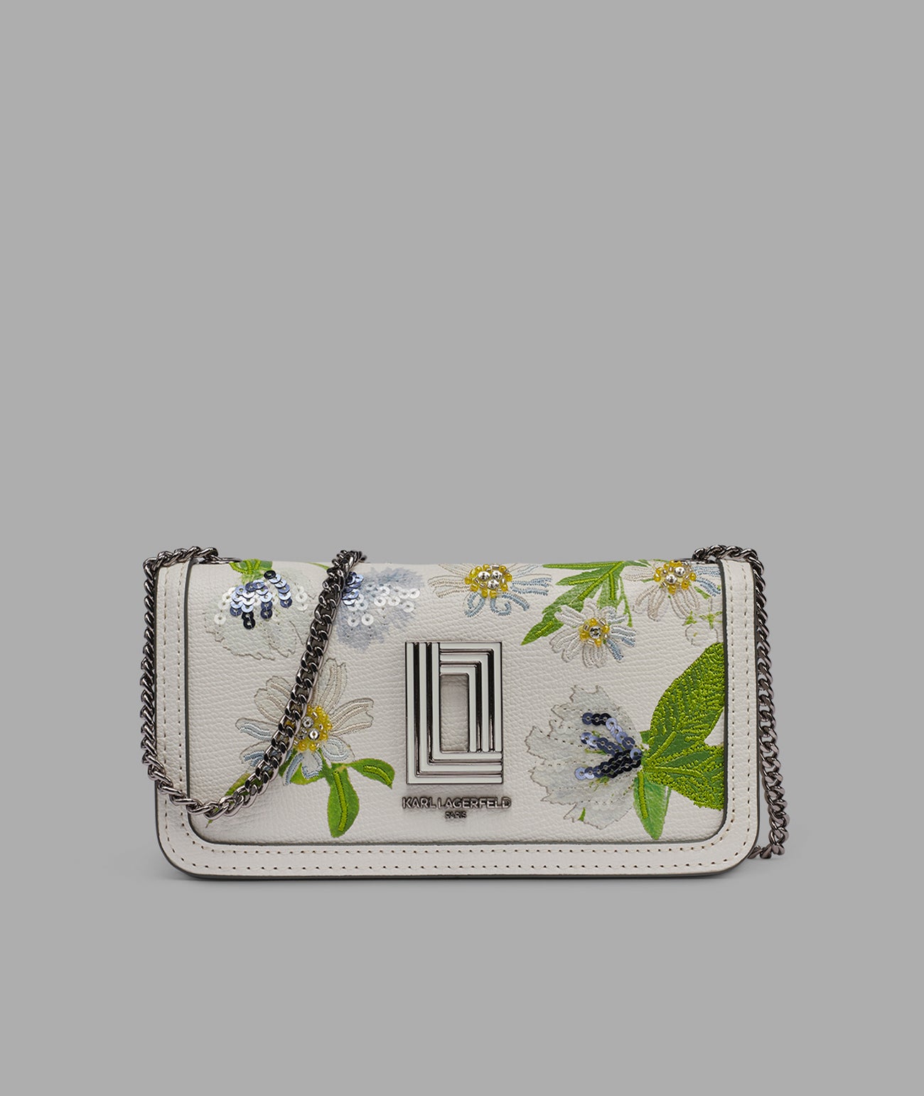 KOSETTE FLORAL EMBROIDERED SHOULDER BAG View 1 | Spring Picks