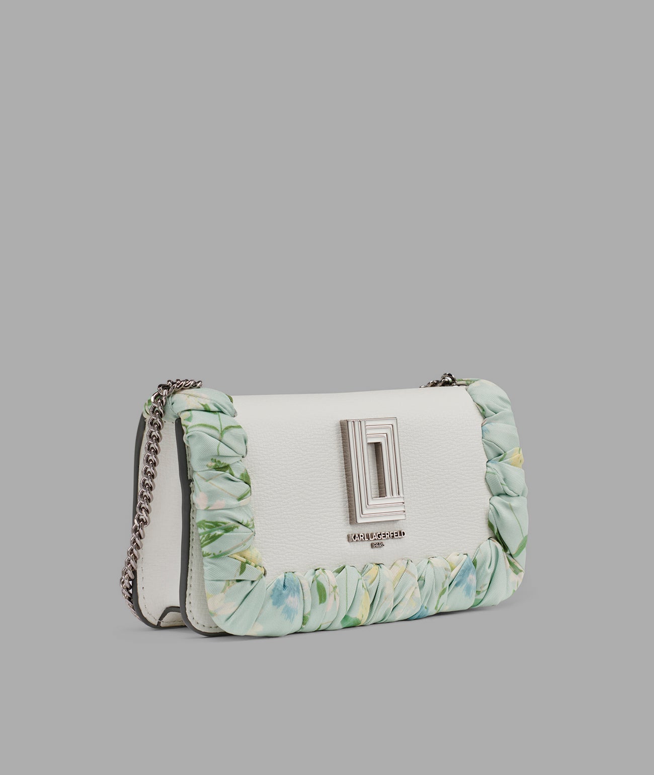 KOSETTE SHOULDER BAG WITH FLORAL SCARF View 2 | Women's Shoulder Bags