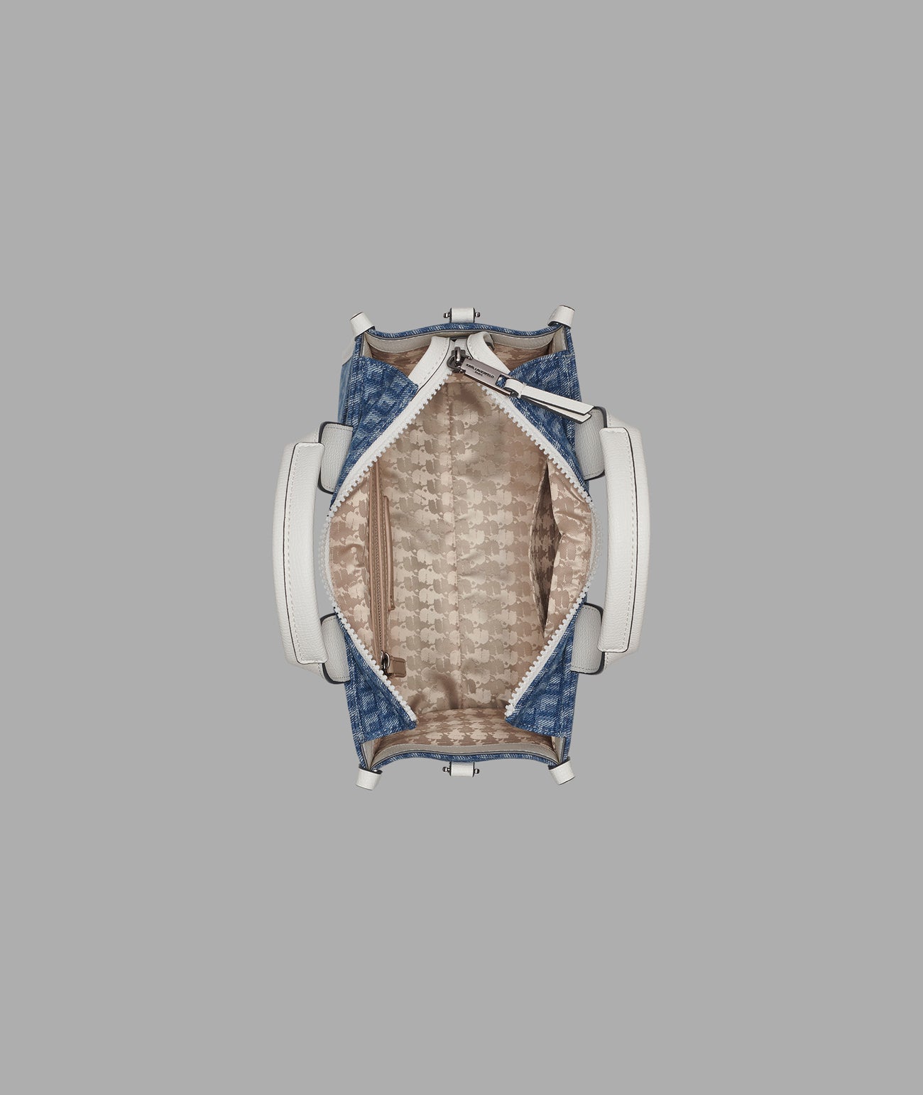 KRISTINA SMALL CROSSBODY DENIM JAQUARD VIEW 4