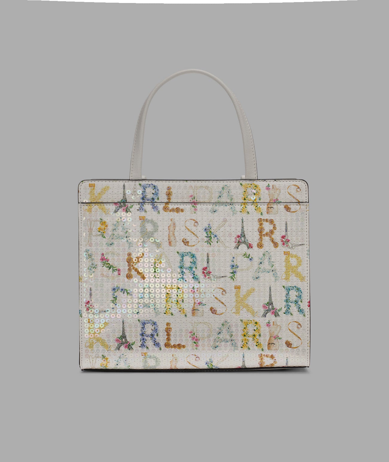 MAYBELLE SATCHEL WITH SEQUINS VIEW 3