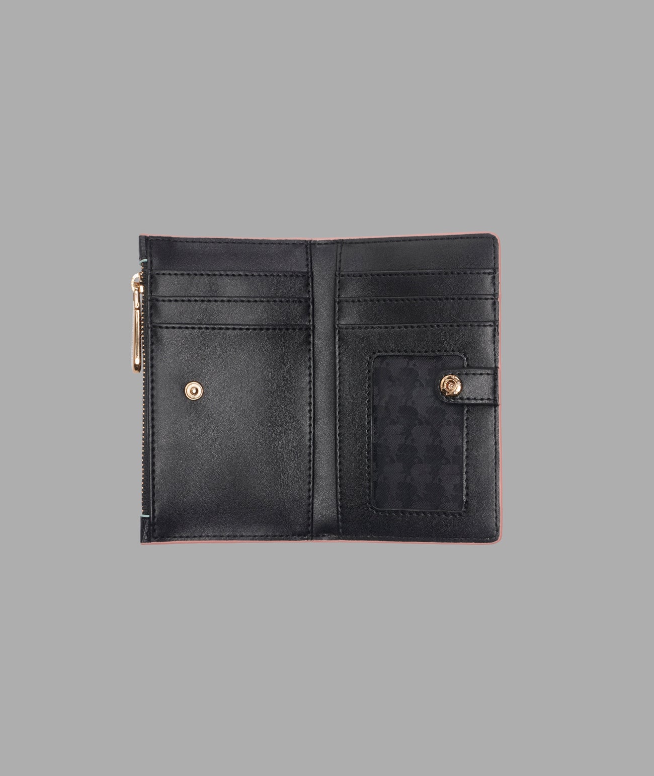 BI-FOLD CARD CASE WITH PINS VIEW 5