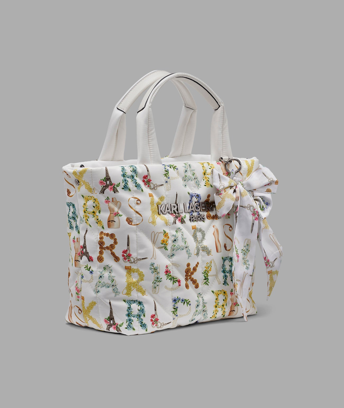 Voyage Nylon Tote With Bow | Totes | Karl Lagerfeld Paris