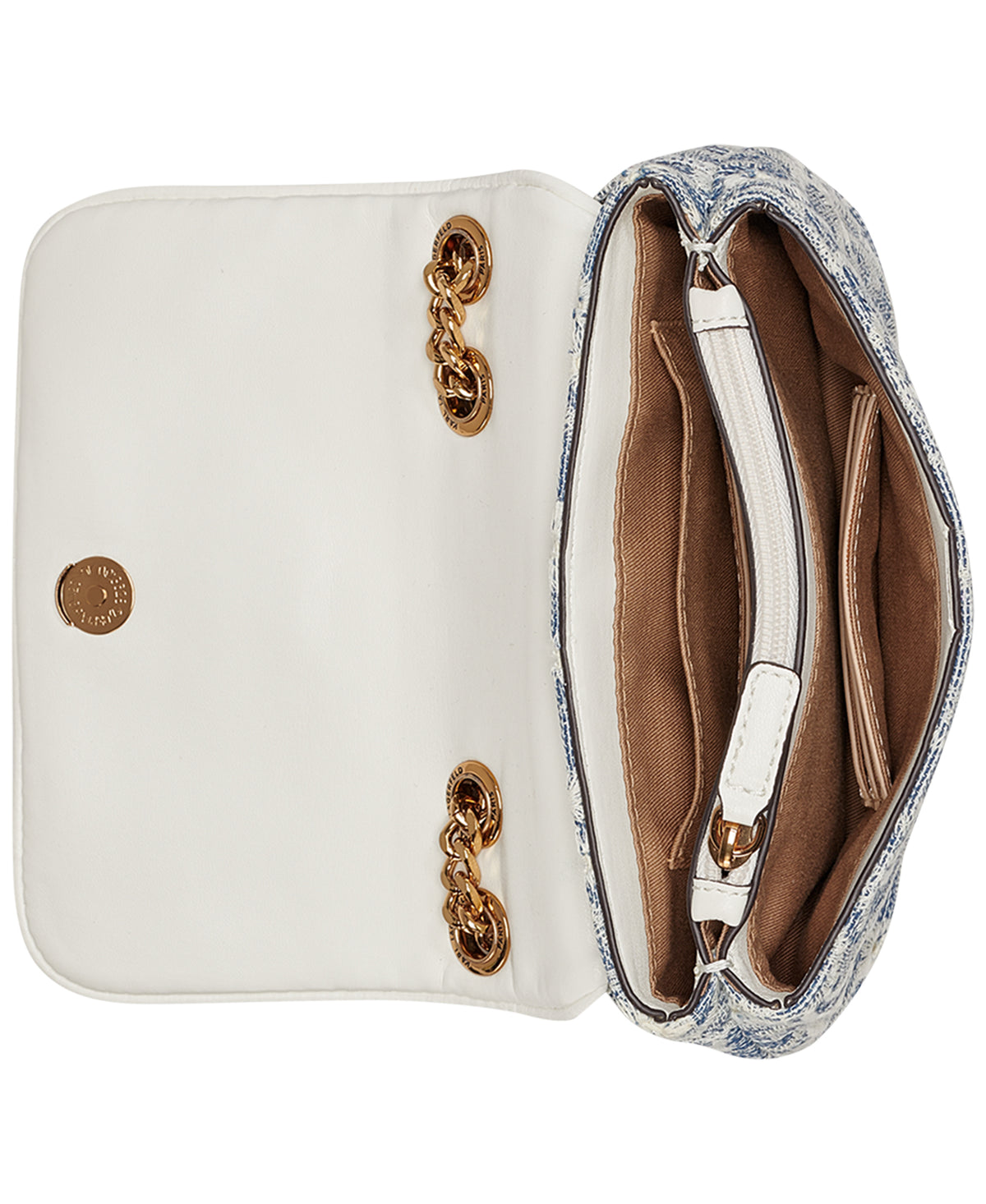 LAFAYETTE DENIM FLORAL MINI CROSSBODY VIEW 4