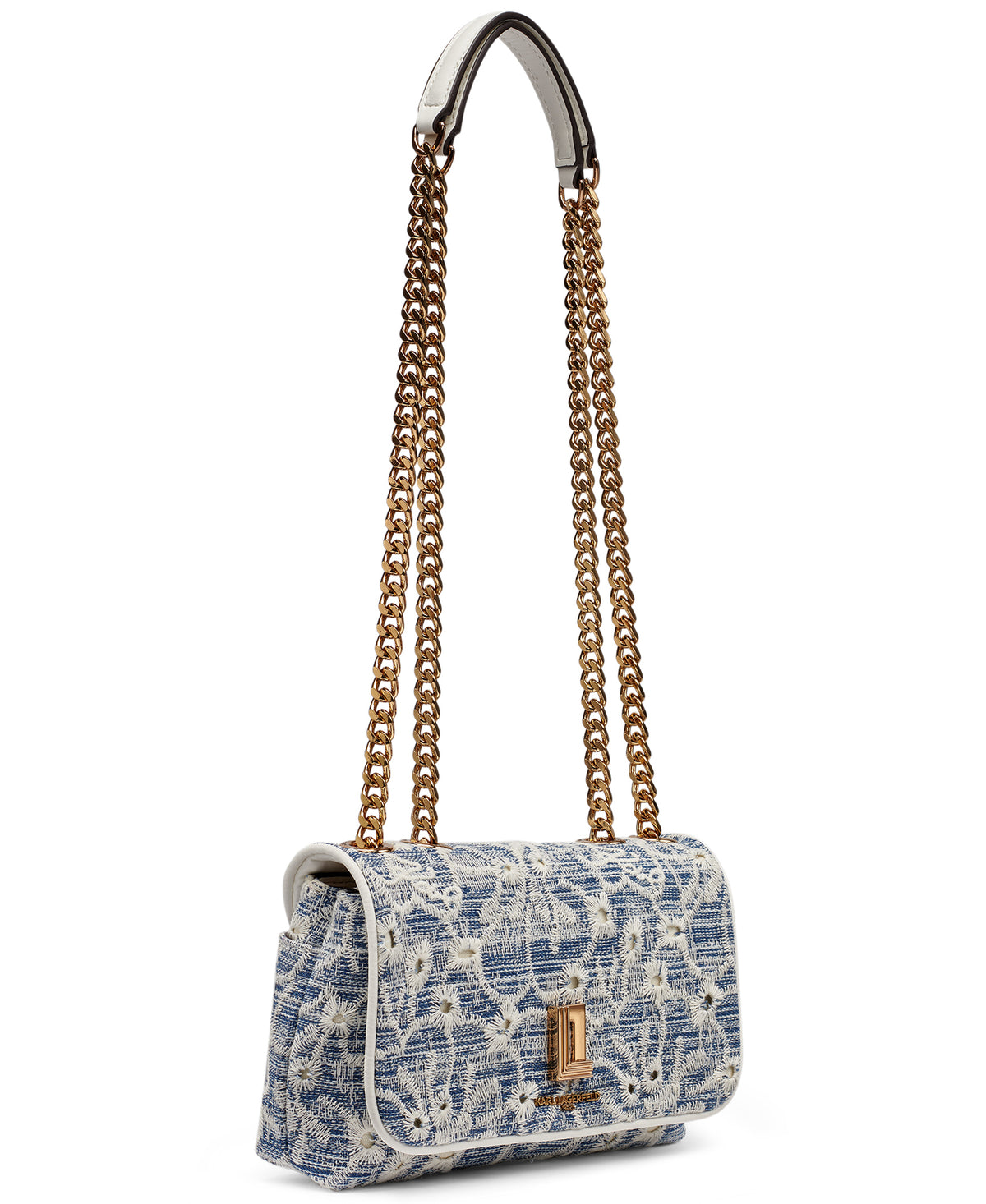 LAFAYETTE DENIM FLORAL MINI CROSSBODY VIEW 2