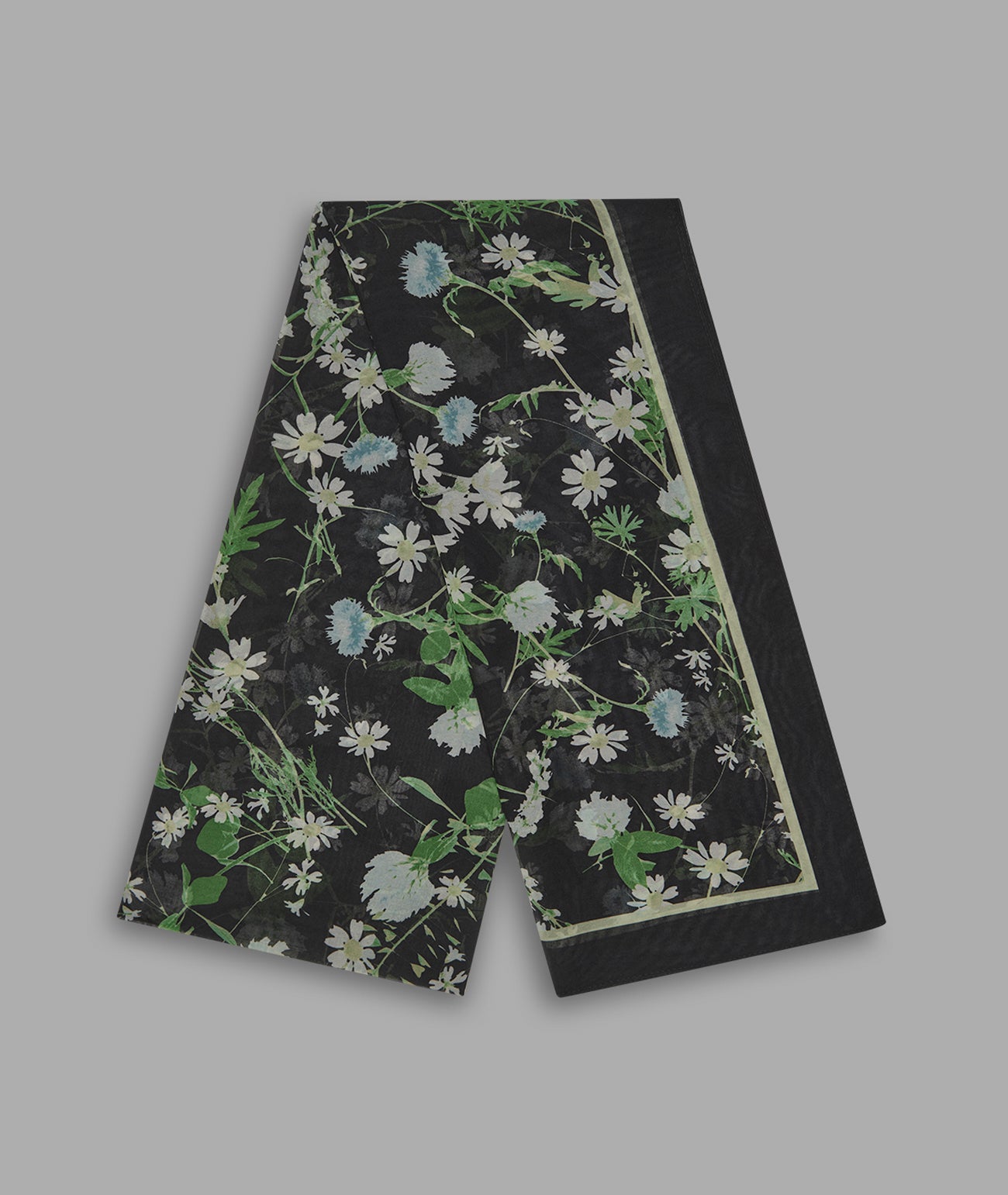 Wild Flower Chiffon Scarf | Karl Lagerfeld Paris
