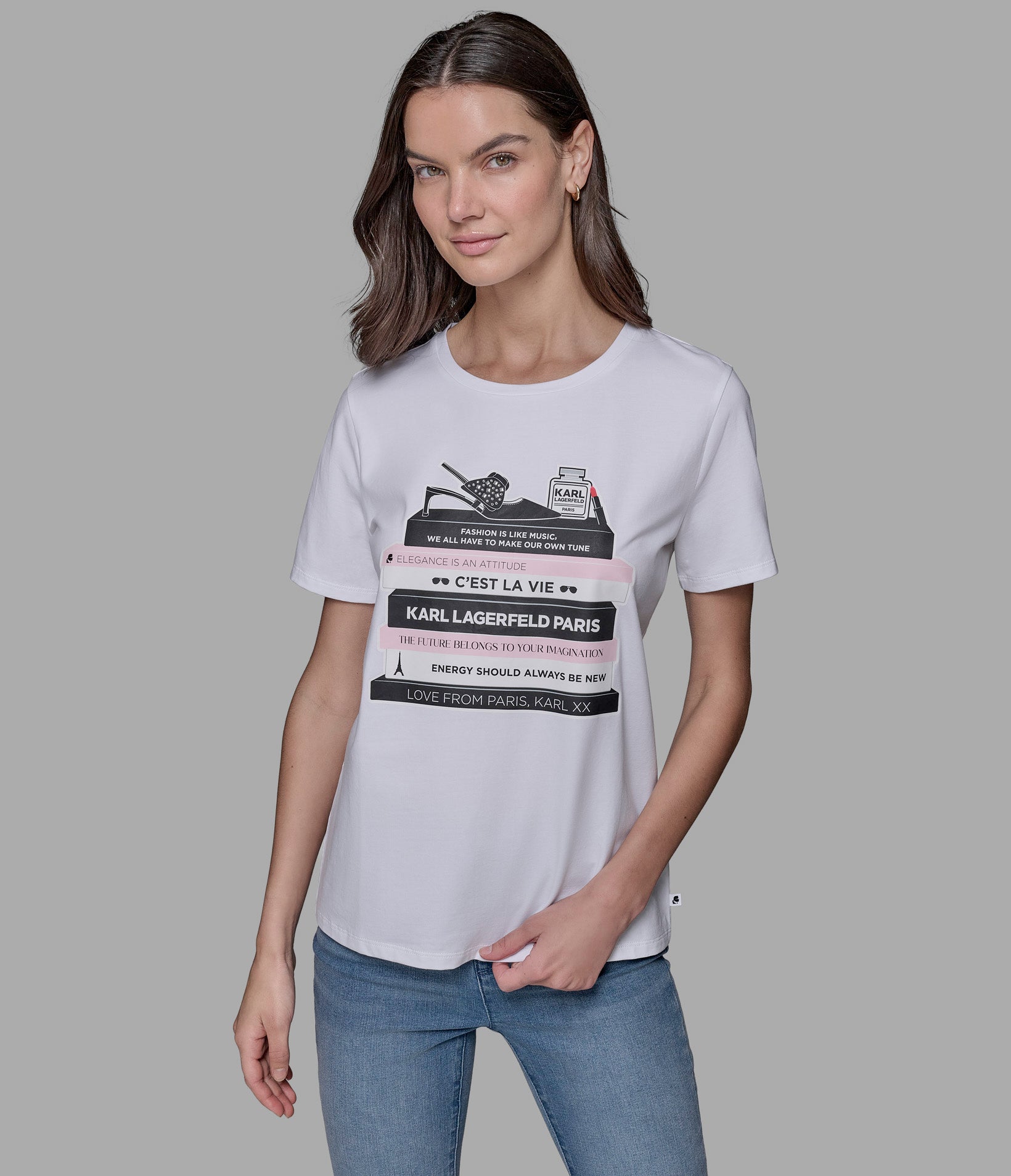 Karl Lagerfeld Mujer Karl Lagerfeld Paris Blazer De Moda De Manga