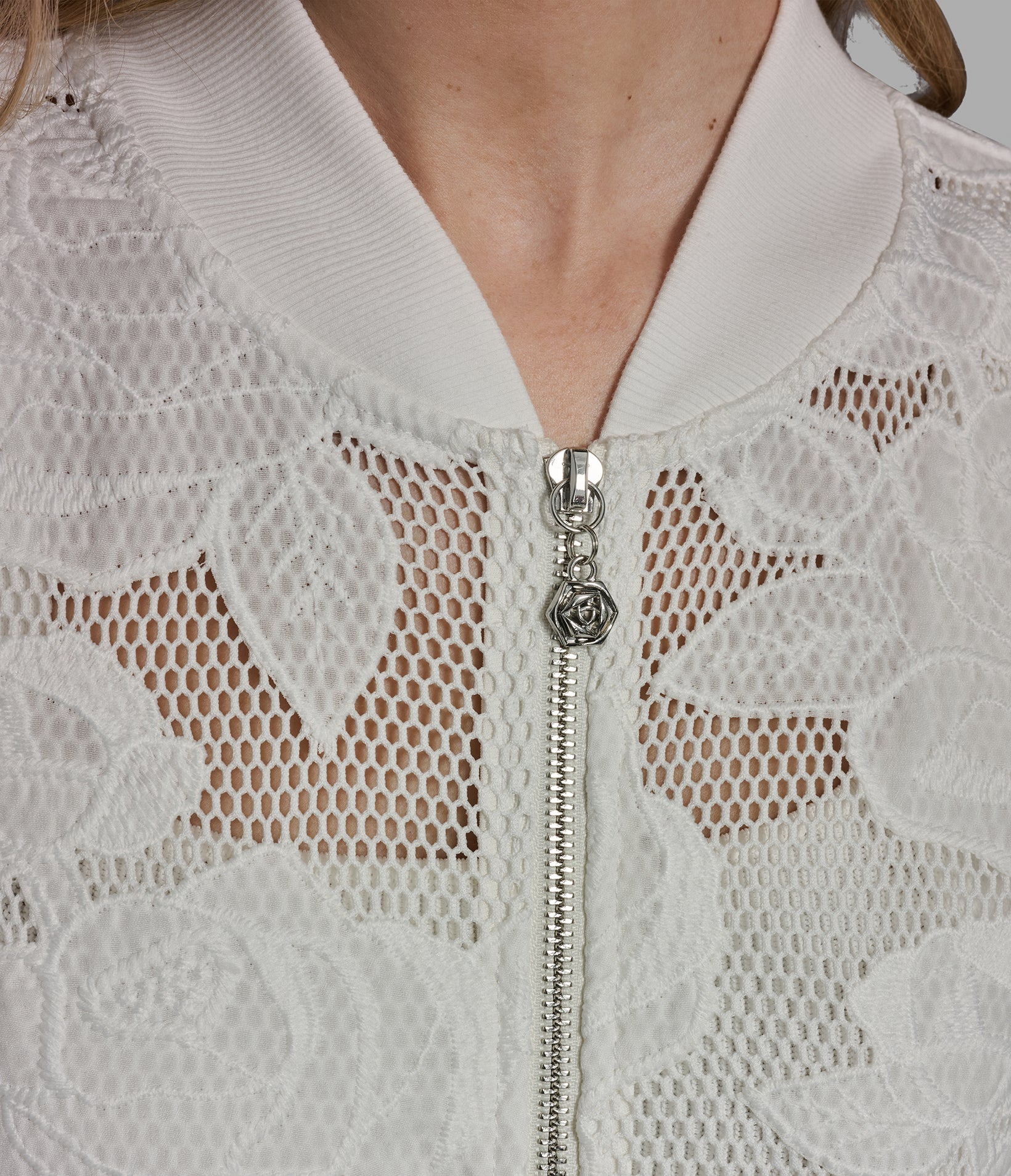 FLORAL LACE JACKET VIEW 6