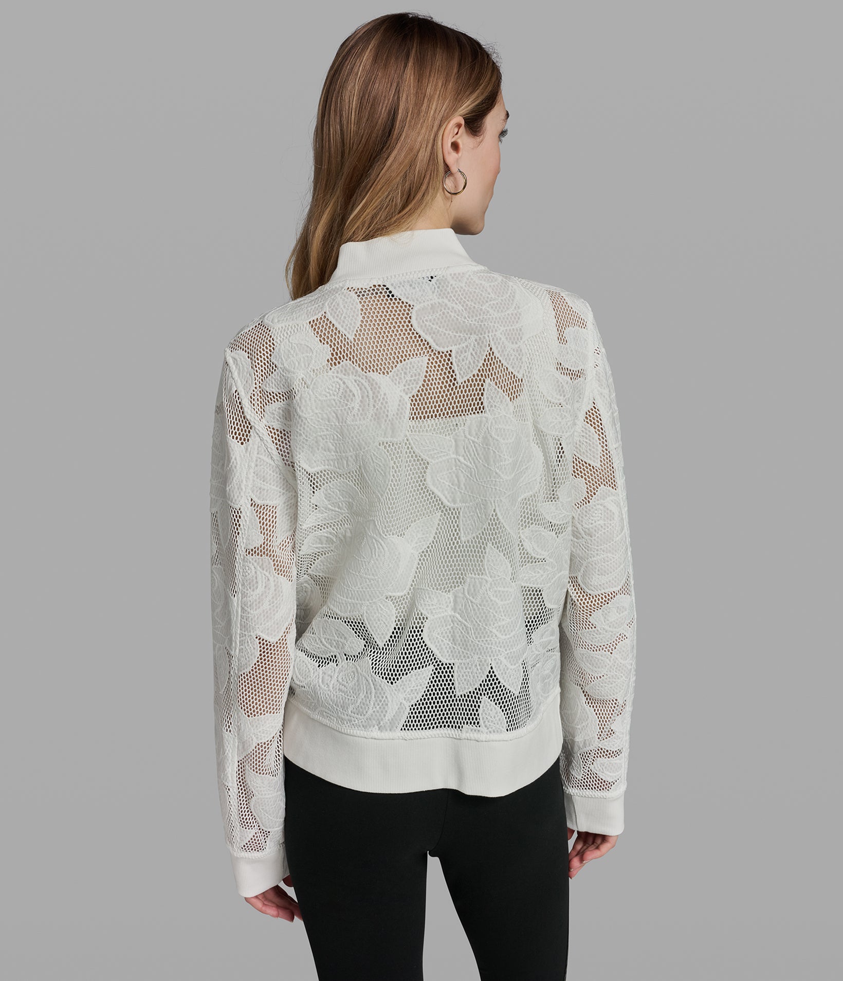 FLORAL LACE JACKET VIEW 2