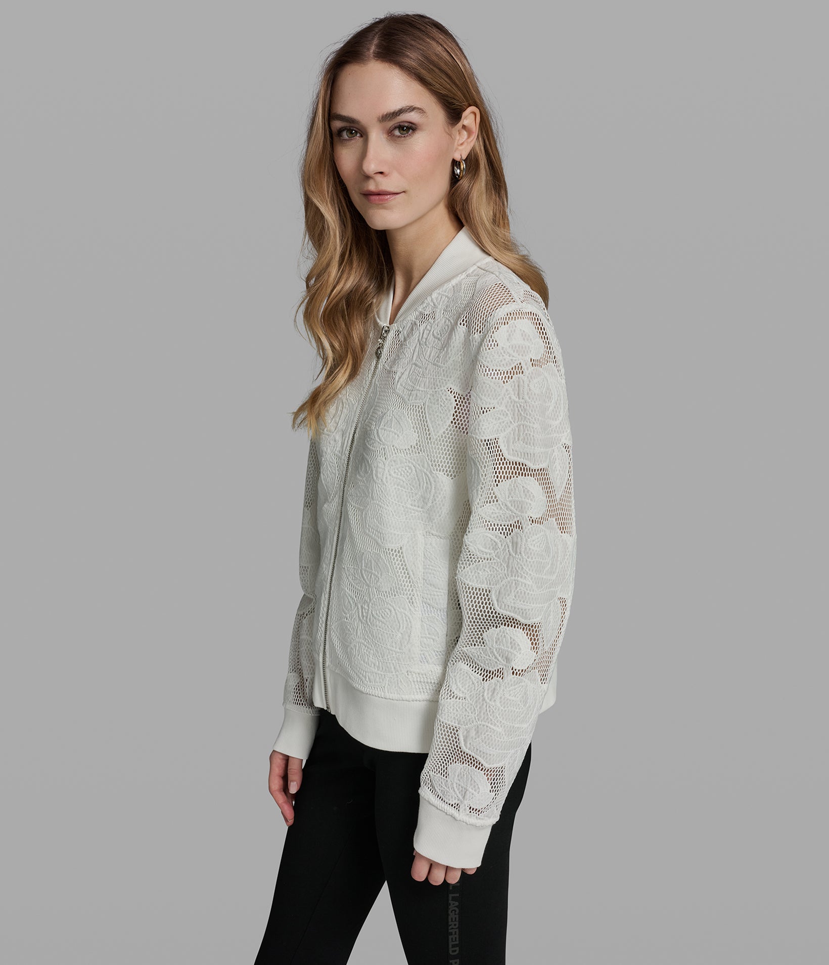 FLORAL LACE JACKET VIEW 3
