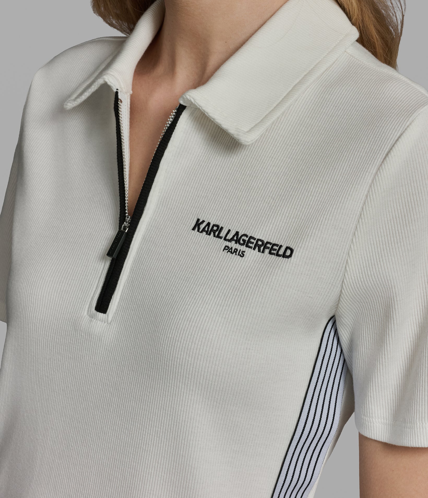 LOGO TAPE KNIT POLO VIEW 6