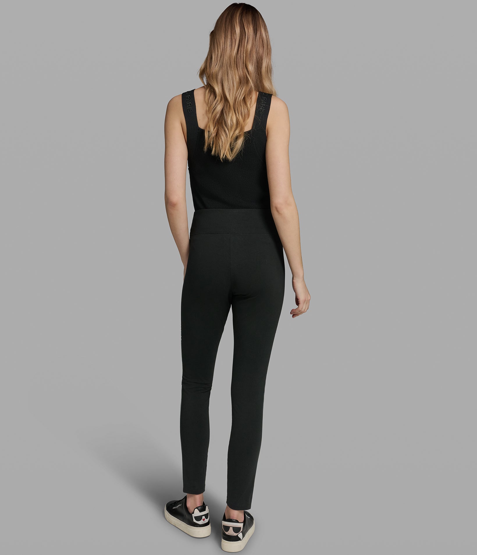 LOGO TAPE DETAIL LEGGING VIEW 5 | Women's Pants & Skirts