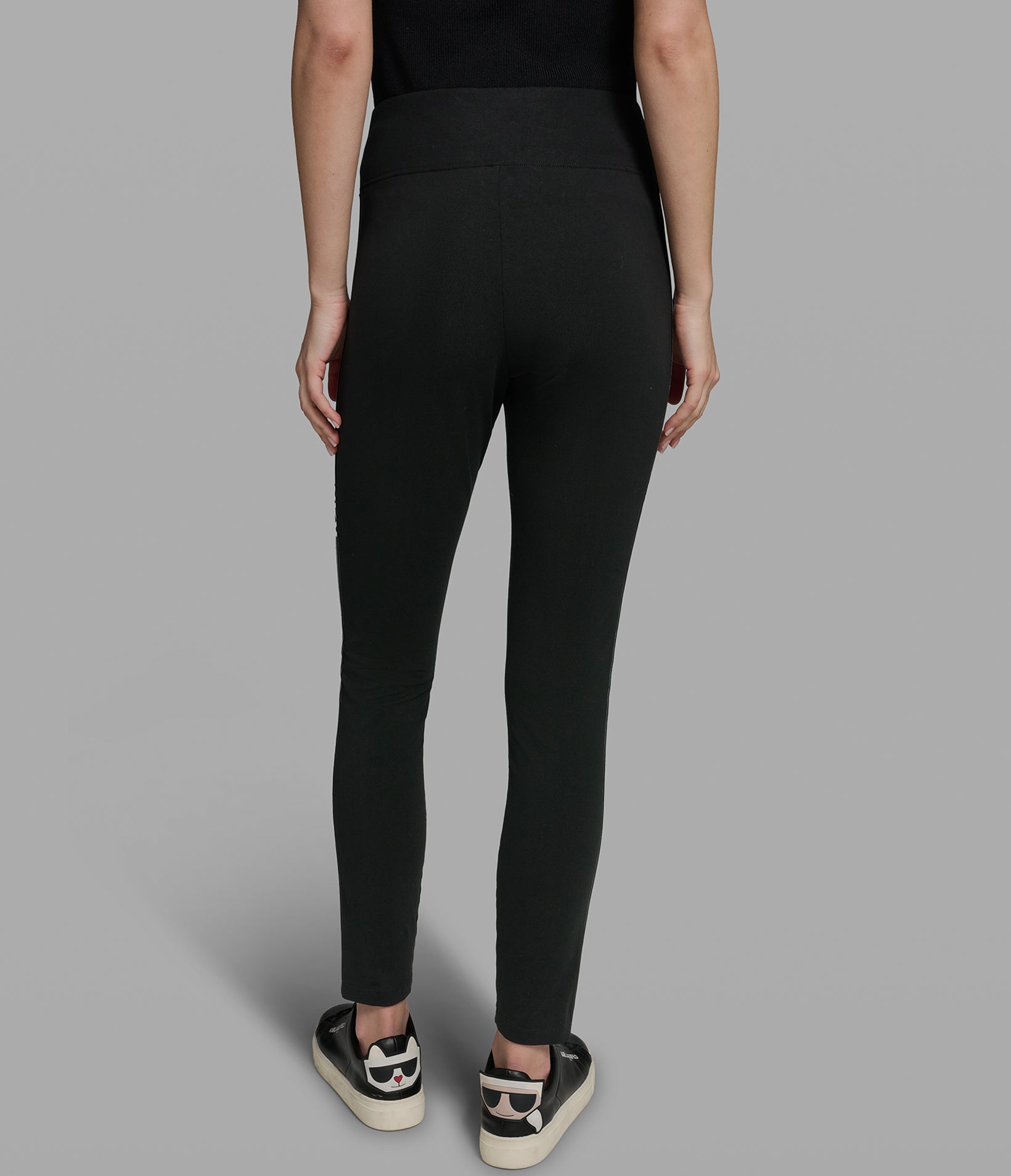 LOGO TAPE DETAIL LEGGING VIEW 3 | Women's Pants & Skirts